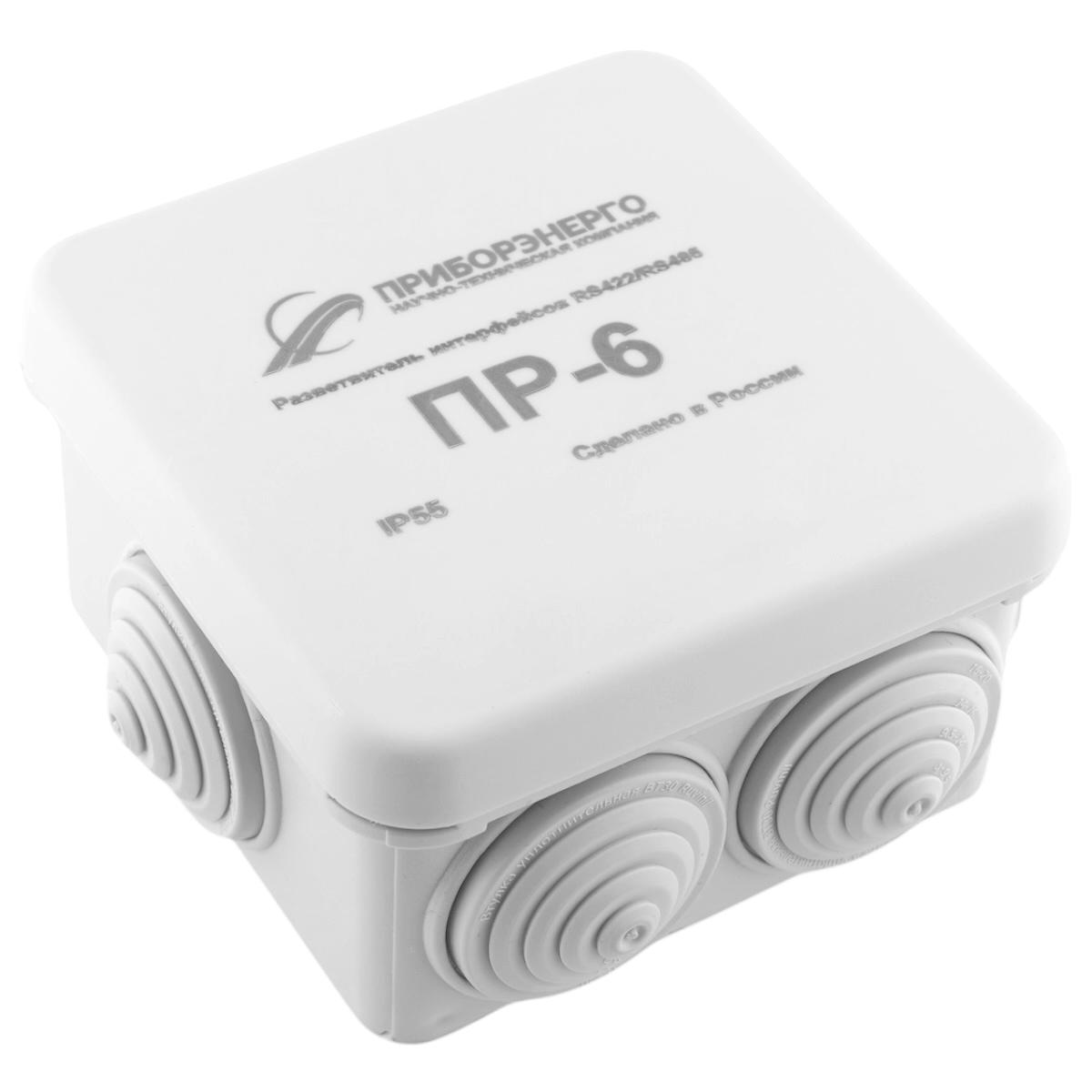 Разветвитель интерфейса RS-422/485 ПР-6 IP55 Приборэнерго НТК НФ-00000443