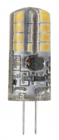 Лампа светодиодная LED 2,5 Вт 200Лм 2700К капсула теплый G4 12В LED JC-2,5W-12V-827-G4 Standart ЭРА Б0033191