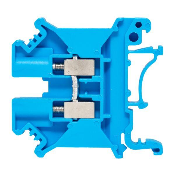 Клеммная колодка винтовая 4 UT синяя EKF scr-ut-4-b