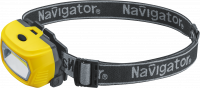 Фонарь светодиодный NPT-H40-ACCU 3Вт 1COB налобный аккумуляторный Navigator Group 95554 37858
