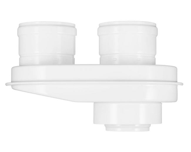 Адаптер перехода с d 60/100 мм на d 80 мм УТДК 01.26.000.000