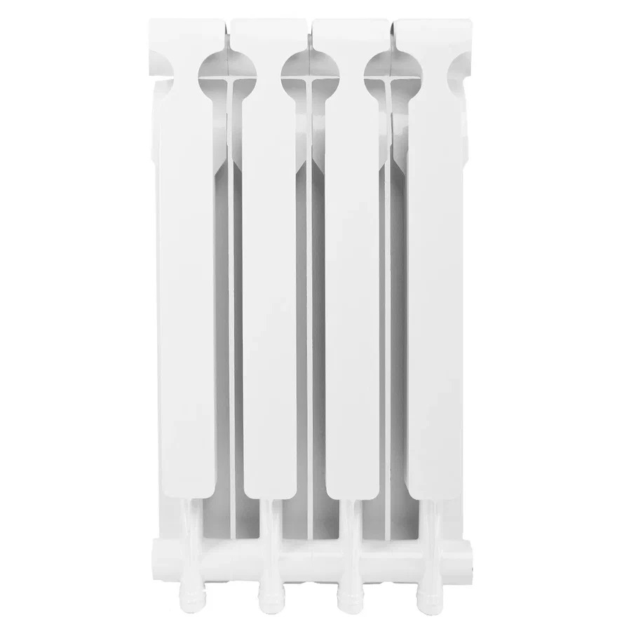 Радиатор алюминиевый секционный 500/80/4 боковое подключение Oasis Р0000012826