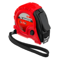 Рулетка Rubber, 3 м х 16 мм, обрезиненный корпус Matrix 31003