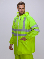 Костюм влагозащитный сигнальный СОП (ПВХ,200) брюки, лимонный,52-54,170-176 Факел 87478394 87478394005