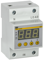 Реле напряжения РН-д 1-ф. 54мм 63А IEK IVR31-1-63