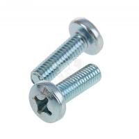 Винт DIN7985 М5х30 полукруглая головка оцинкованный (70 шт) Tech-KREP 105224