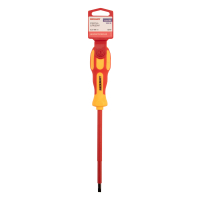 Отвертка шлицевая диэлектрическая SL6 х 150 мм, REXANT 12-4714