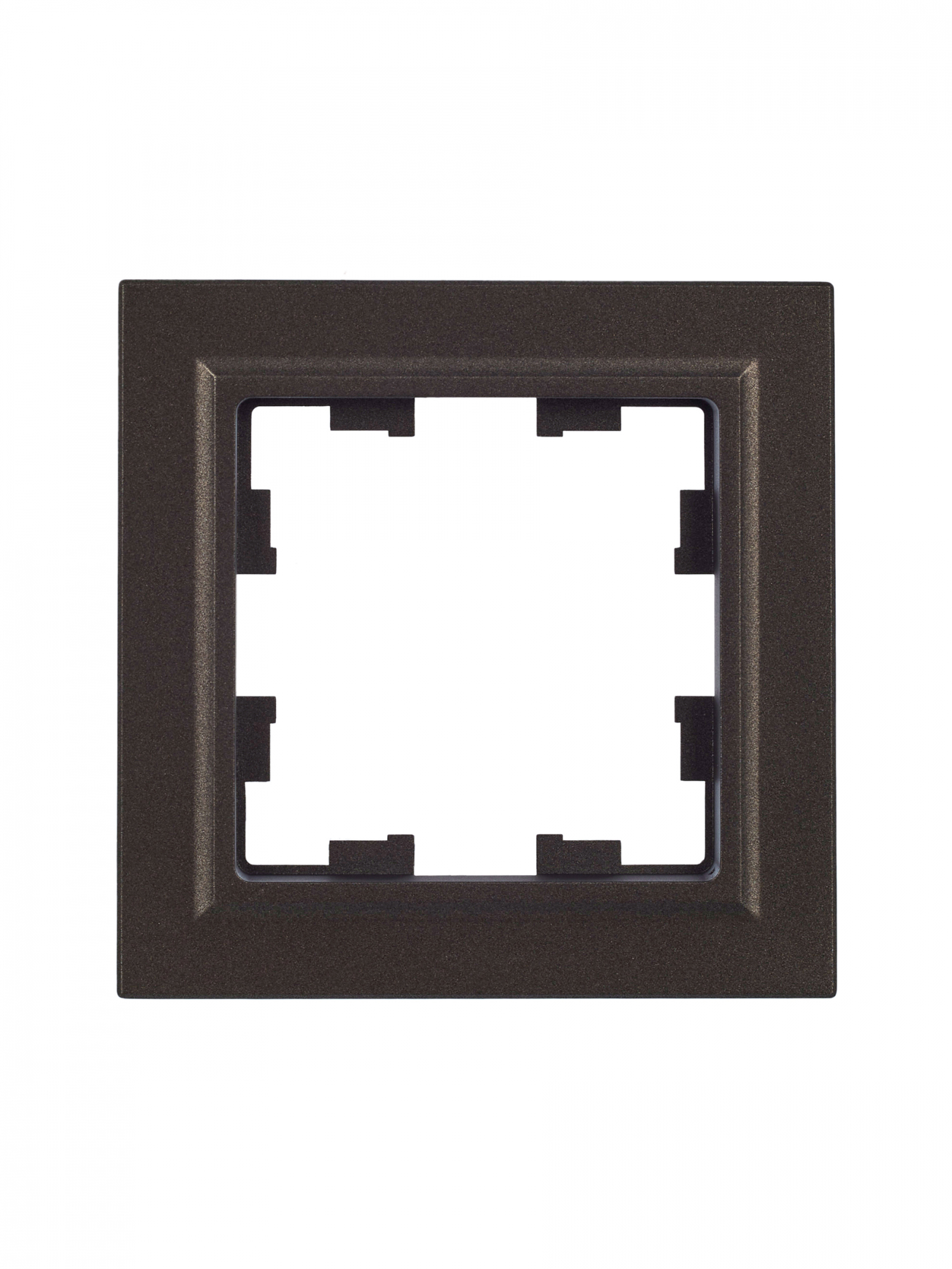 BRITE Рамка 1 пост РУ-1-БрТБ темная бронза IEK BR-M12-K45