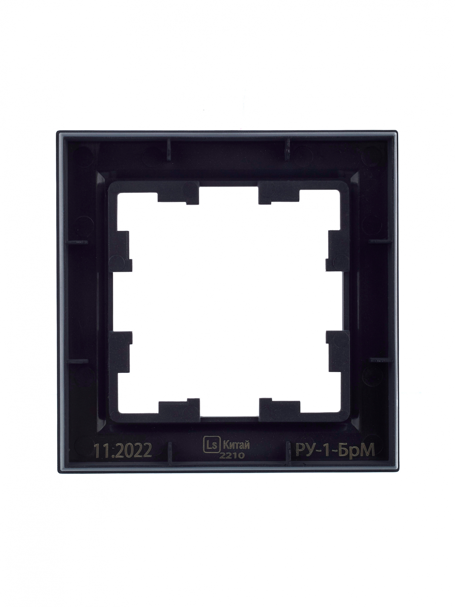 BRITE Рамка 1 пост РУ-1-БрМ маренго IEK BR-M12-K35