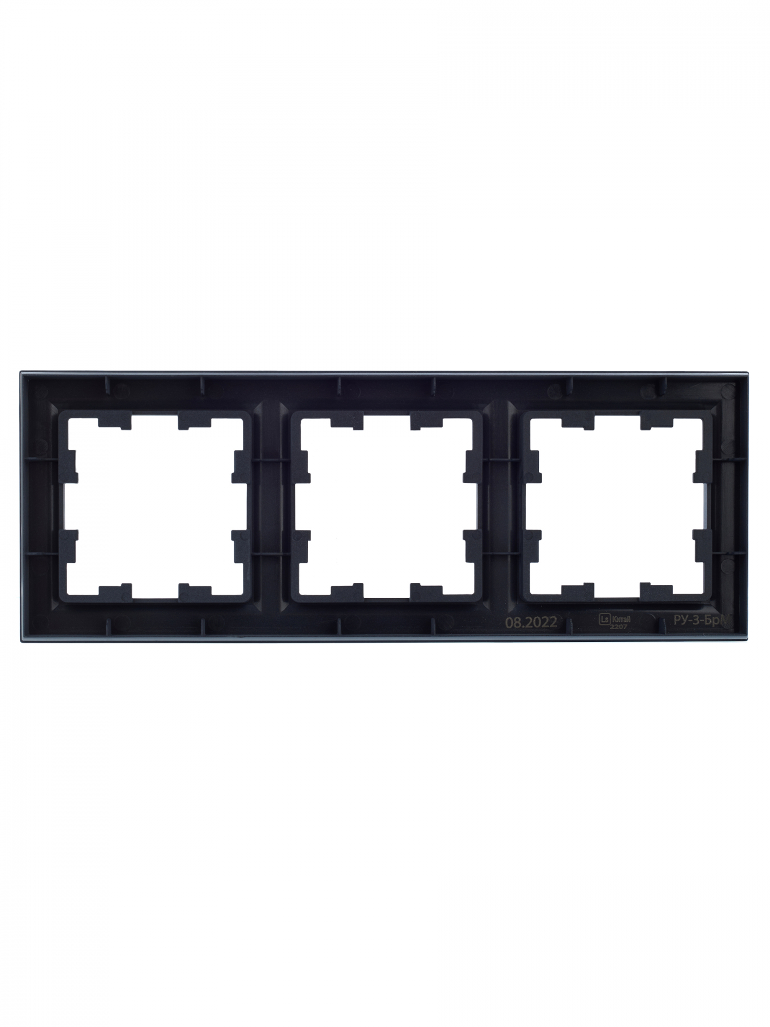 BRITE Рамка 3 поста РУ-3-БрМ маренго IEK BR-M32-K35