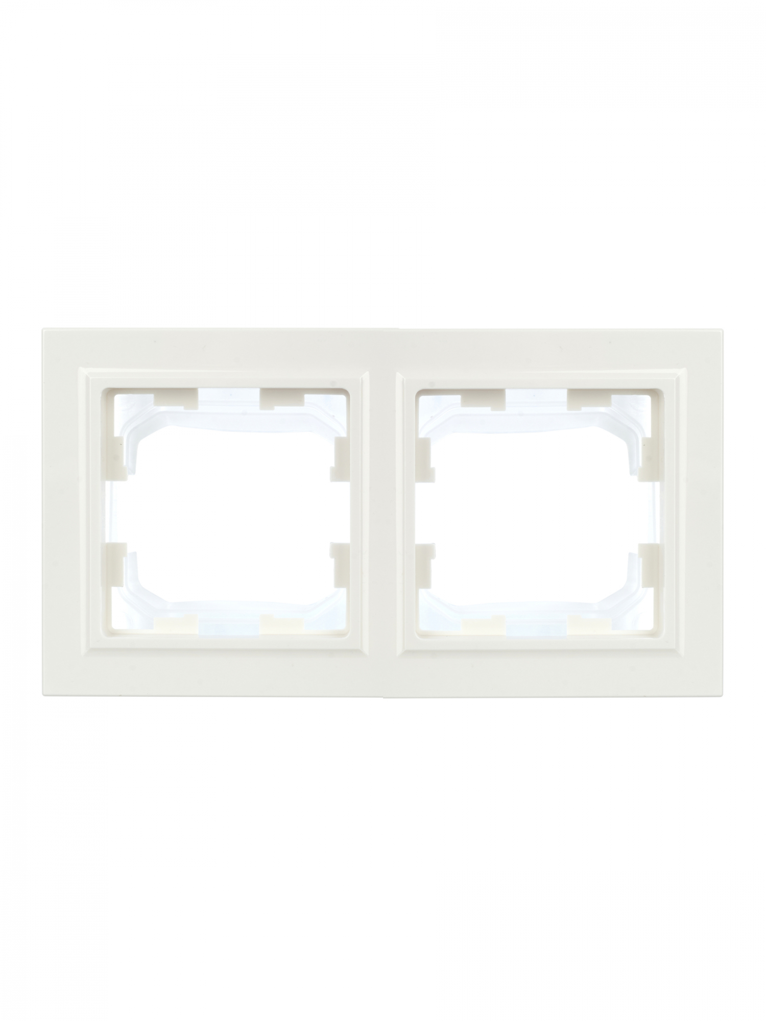 BRITE Рамка 2 поста IP44 РУ-2-БрБ-44 белый IEK BR-M22-44-K01