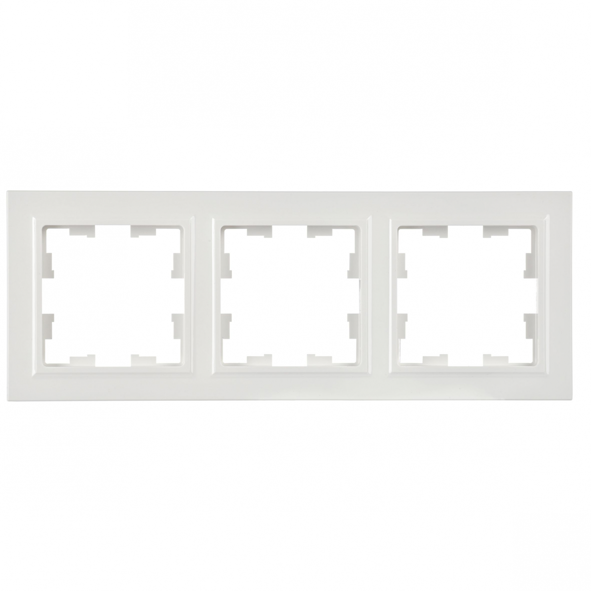 BRITE Рамка 3 поста РУ-3-БрБ белый IEK BR-M32-K01