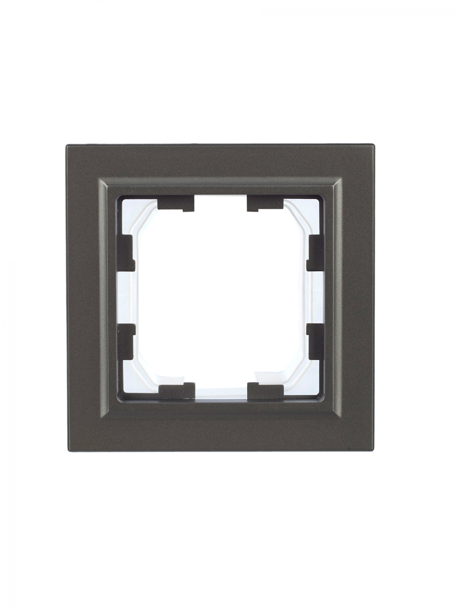 BRITE Рамка 1 пост IP44 РУ-1-БрС-44 сталь IEK BR-M12-44-K46
