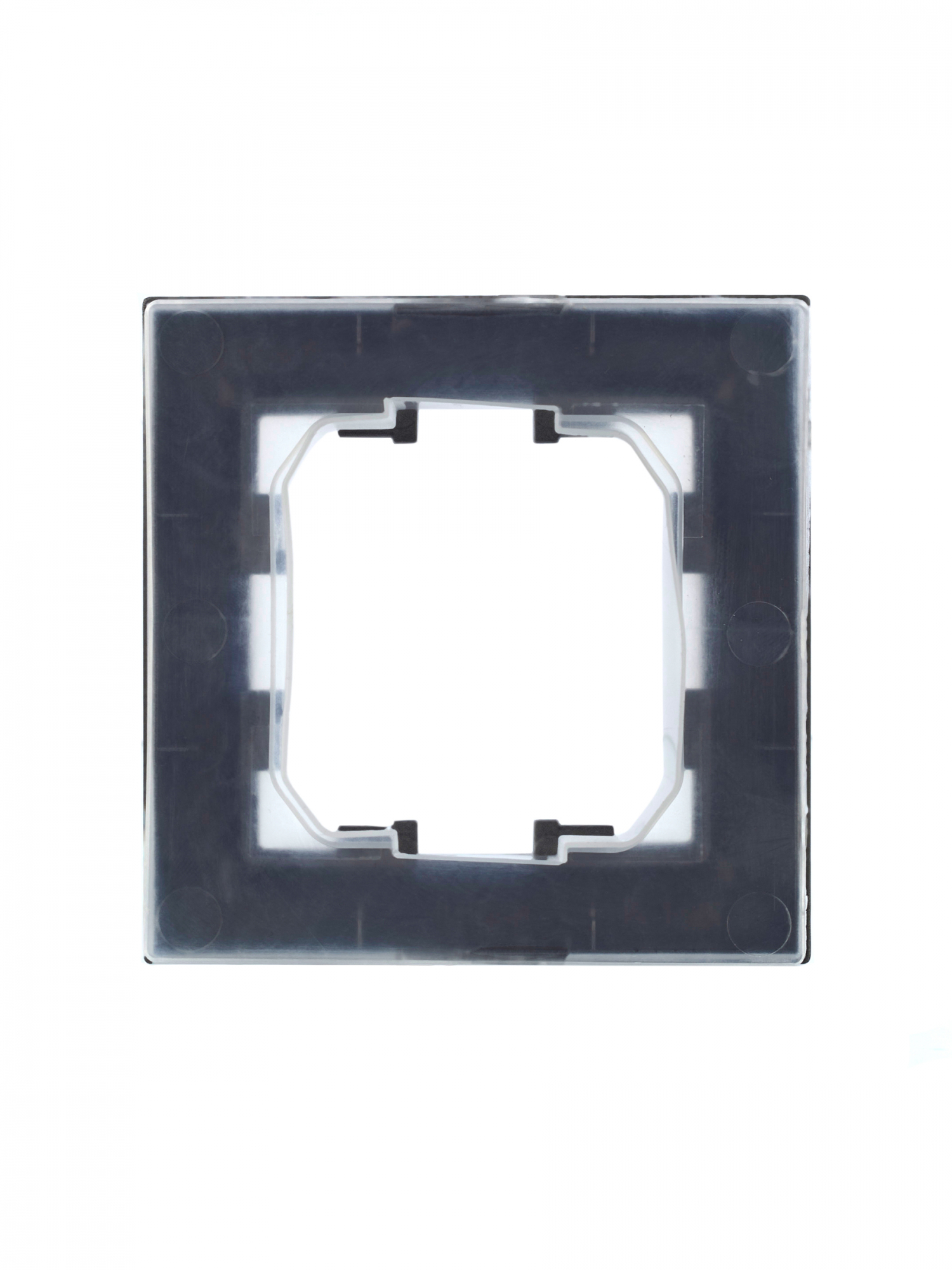 BRITE Рамка 1 пост IP44 РУ-1-БрС-44 сталь IEK BR-M12-44-K46