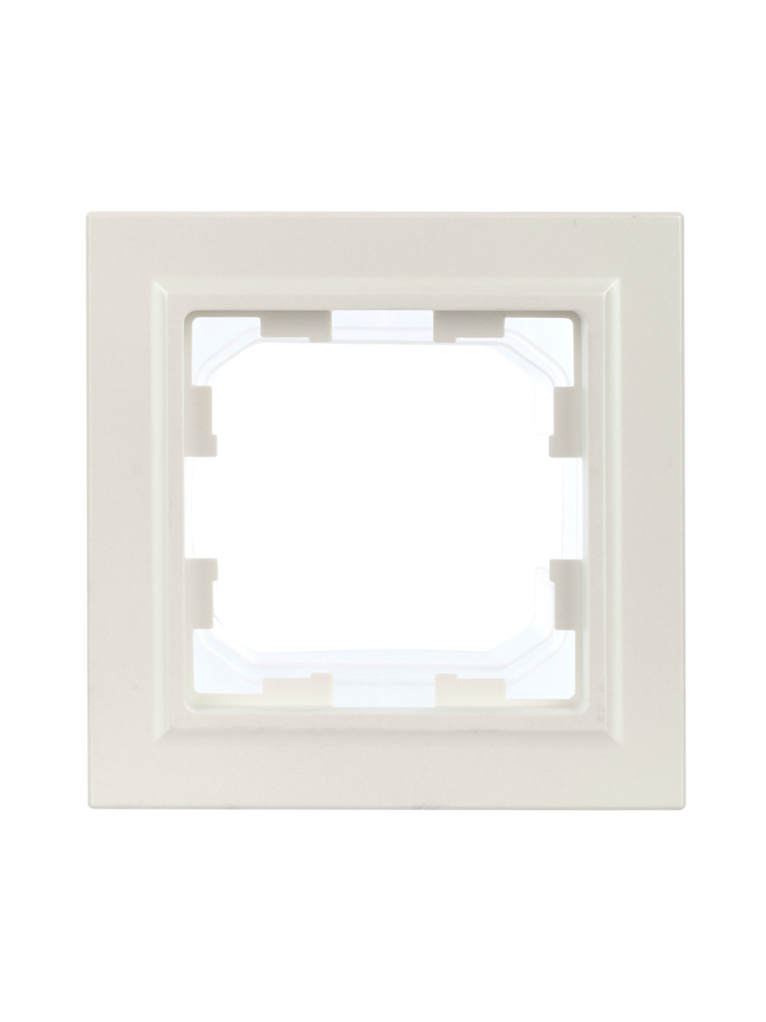 BRITE Рамка 1 пост IP44 РУ-1-БрЖ-44 жемчуг IEK BR-M12-44-K36
