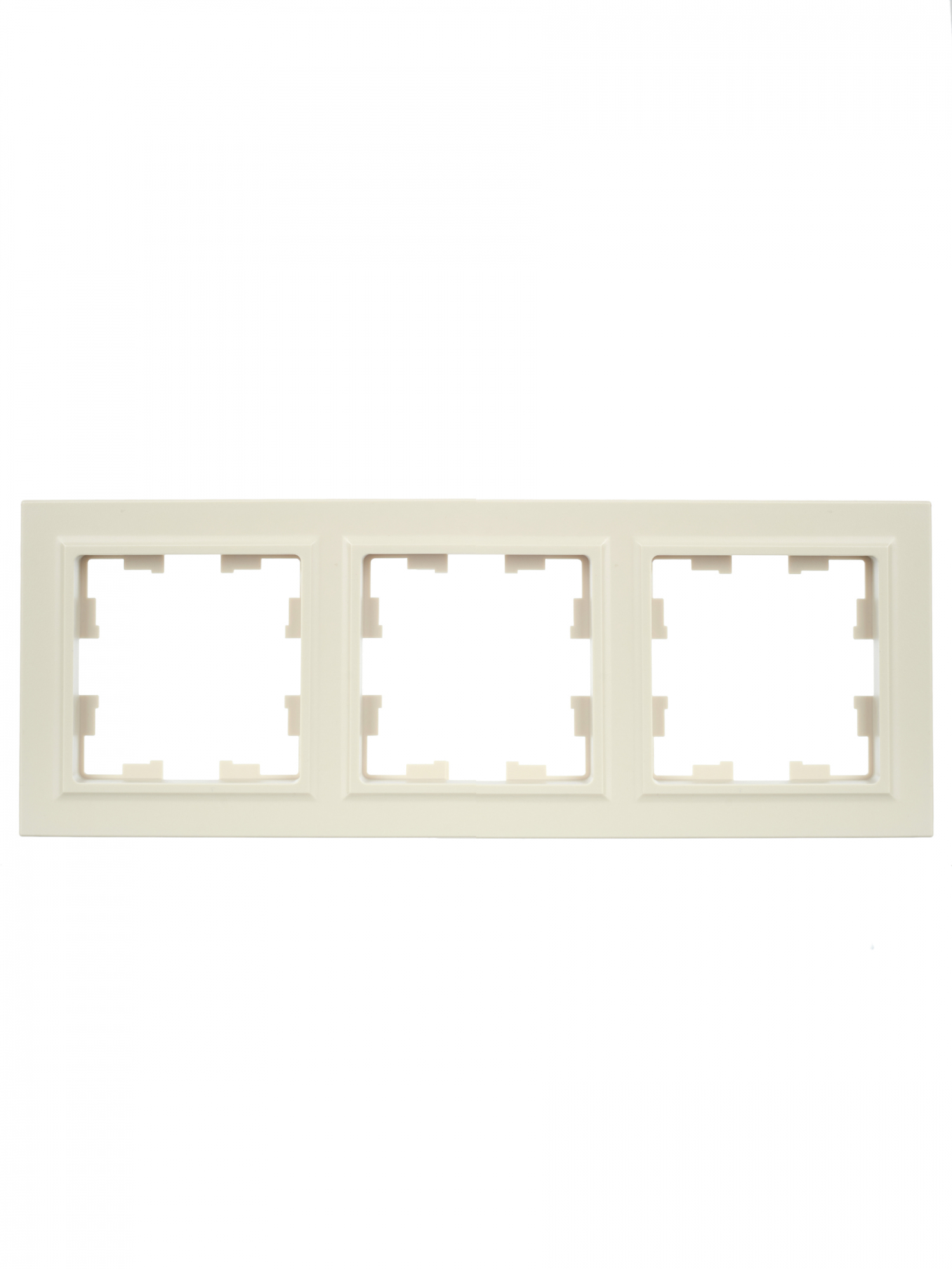 BRITE Рамка 3 поста РУ-3-БрКр бежевый IEK BR-M32-K10