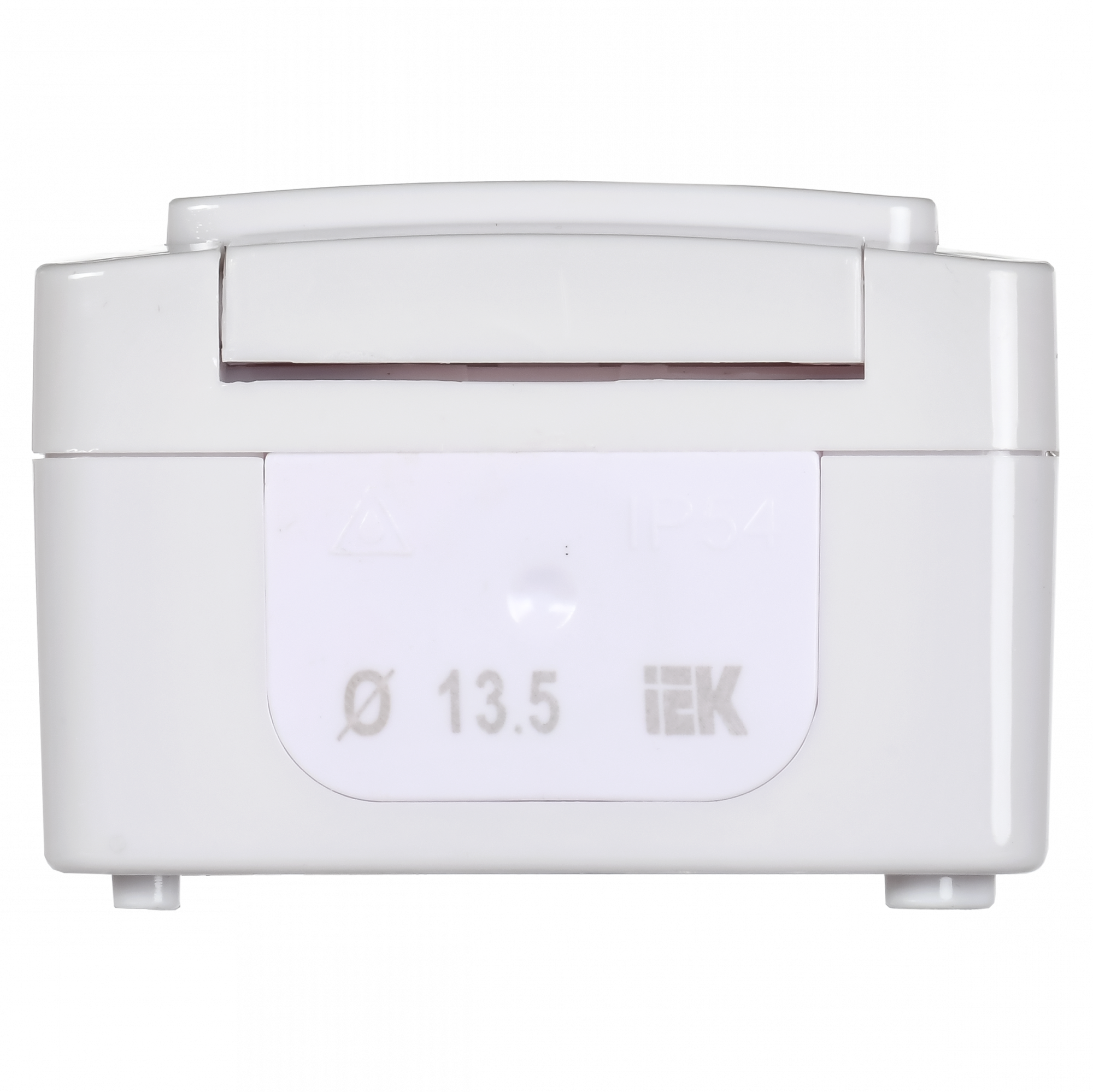 Гермес PLUS Розетка с заземлением наружная с крышкой IP54 IEK ERMP12-K01-16-54-EC