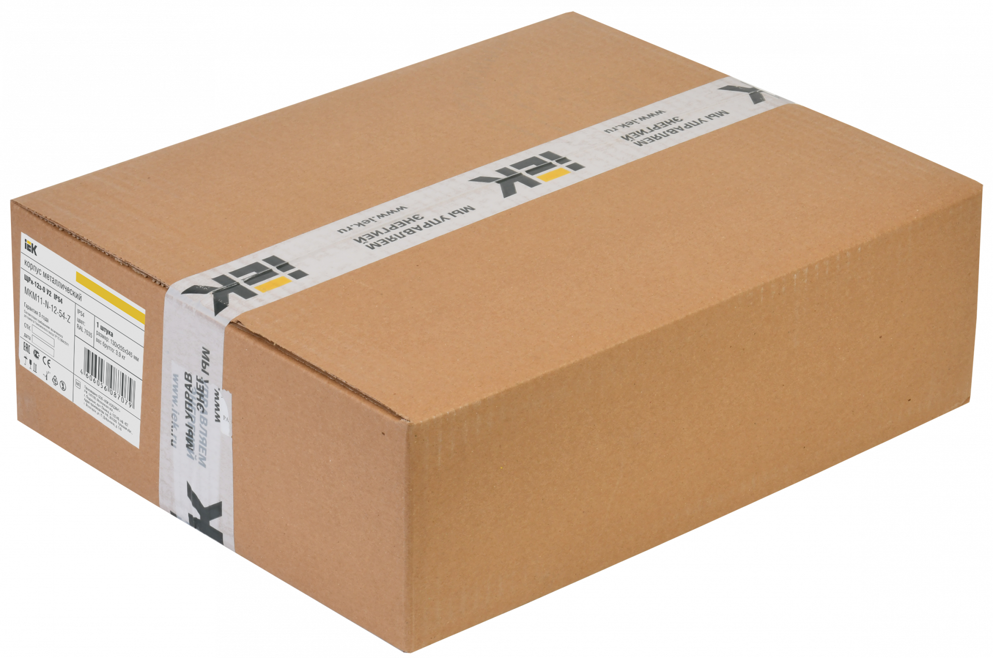 TITAN 3 Корпус металлический ЩРн-12 (240х330х120) IP54 IEK MKM11-N-12-54-Z