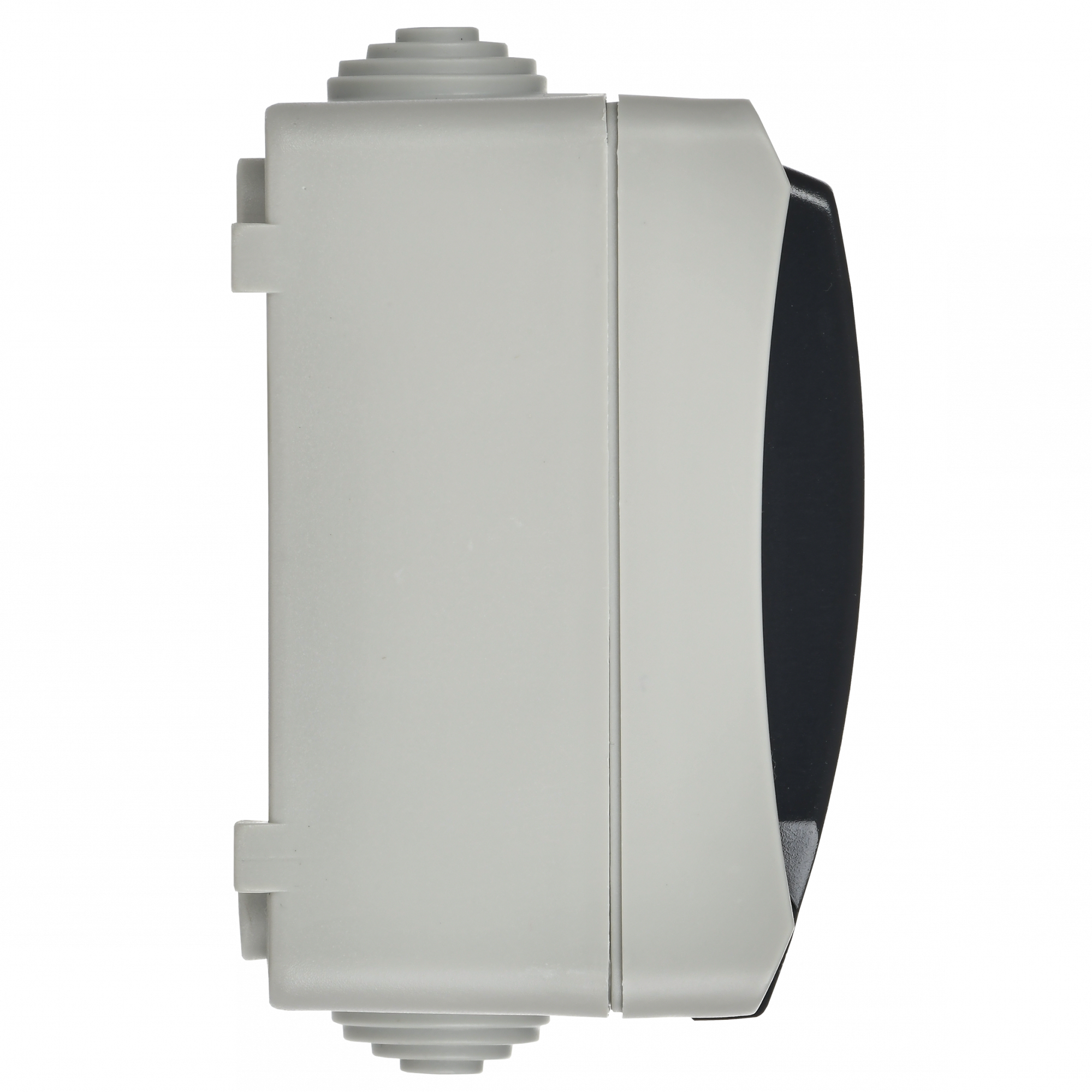 ФОРС Розетка двойная наружная с заземлением с крышкой IP54 IEK ERS22-K03-16-54-DC