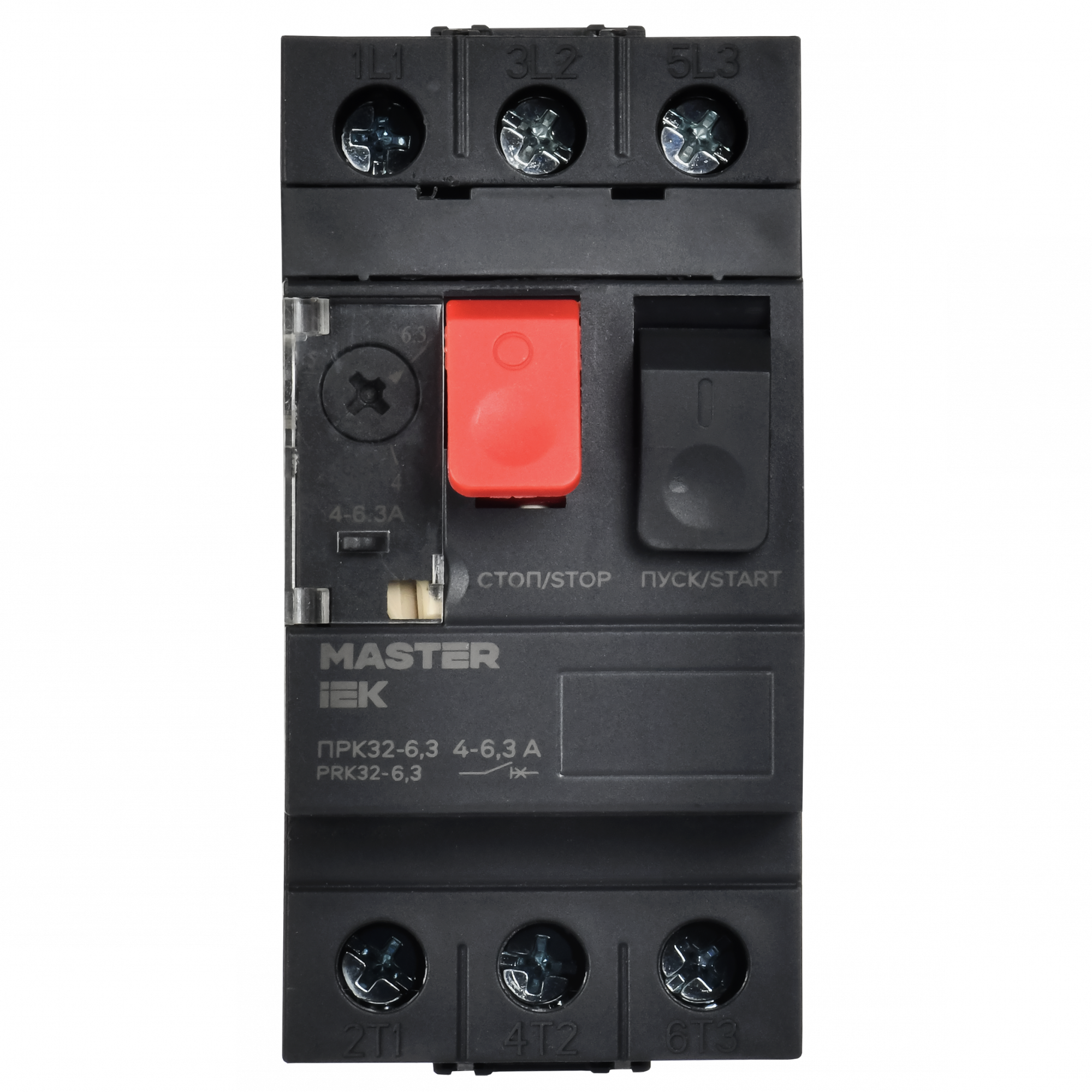 Пускатель 4-6.3А ПРК32-6.3 управление кнопками IEK DMS11-D63