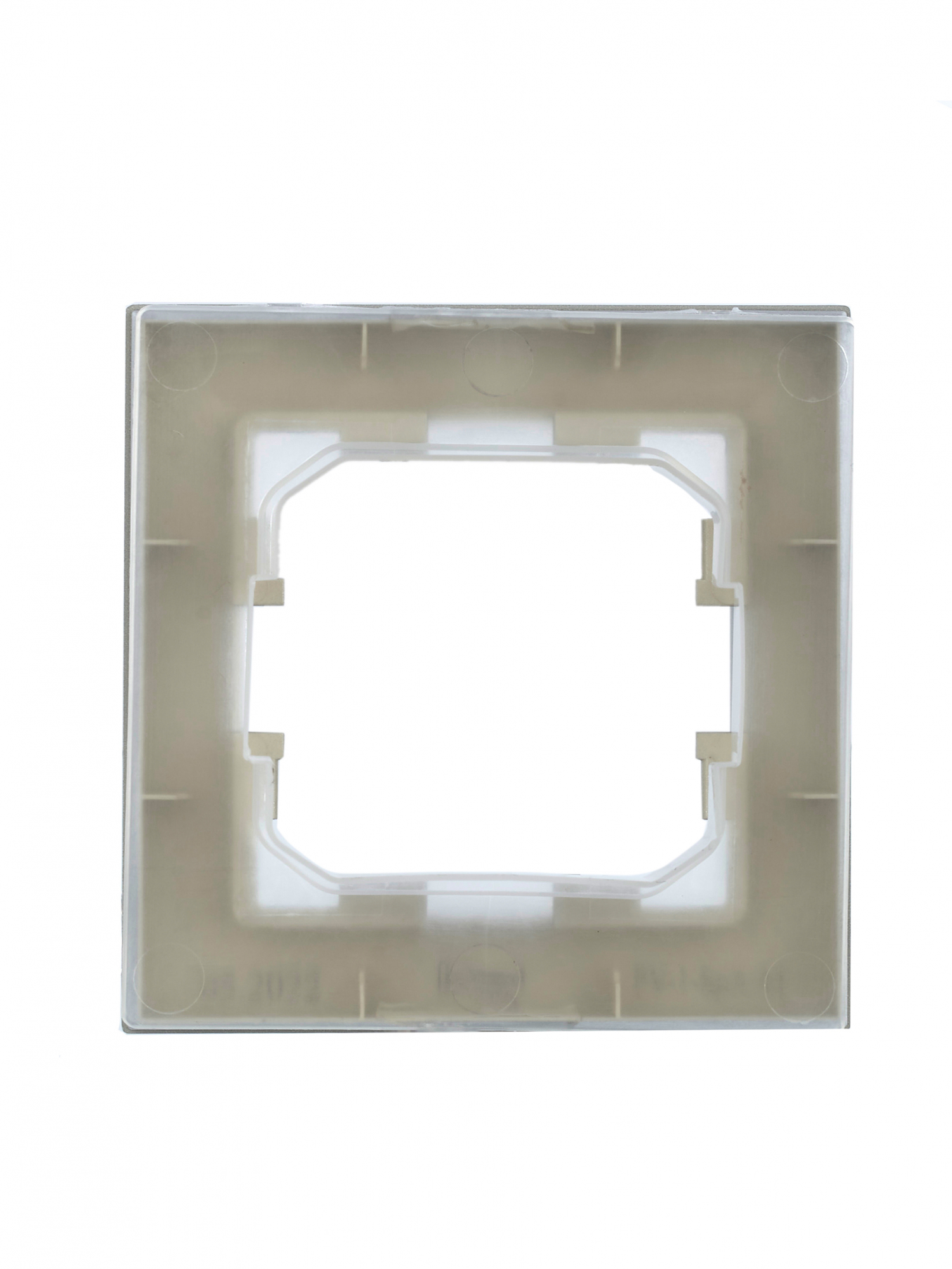 BRITE Рамка 1 пост IP44 РУ-1-БрА-44 алюминий IEK BR-M12-44-K47