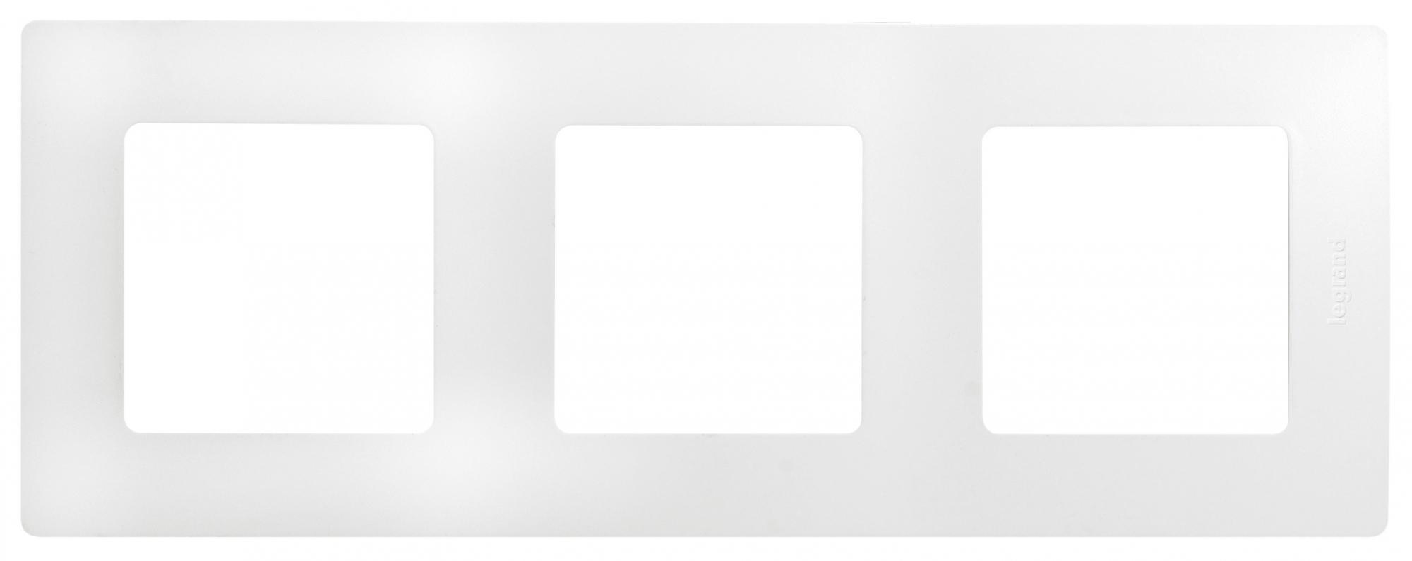 ETIKA Рамка 3 поста белая Legrand 672503