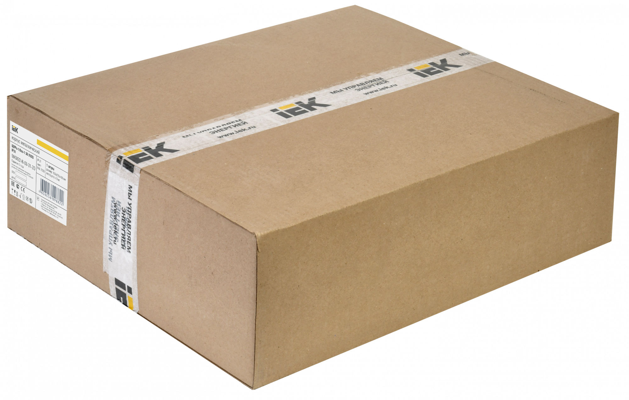 TITAN Корпус металлический ЩУРн-1/9 (470х260х145) IP31 IEK MKM22-N-09-31-ZO