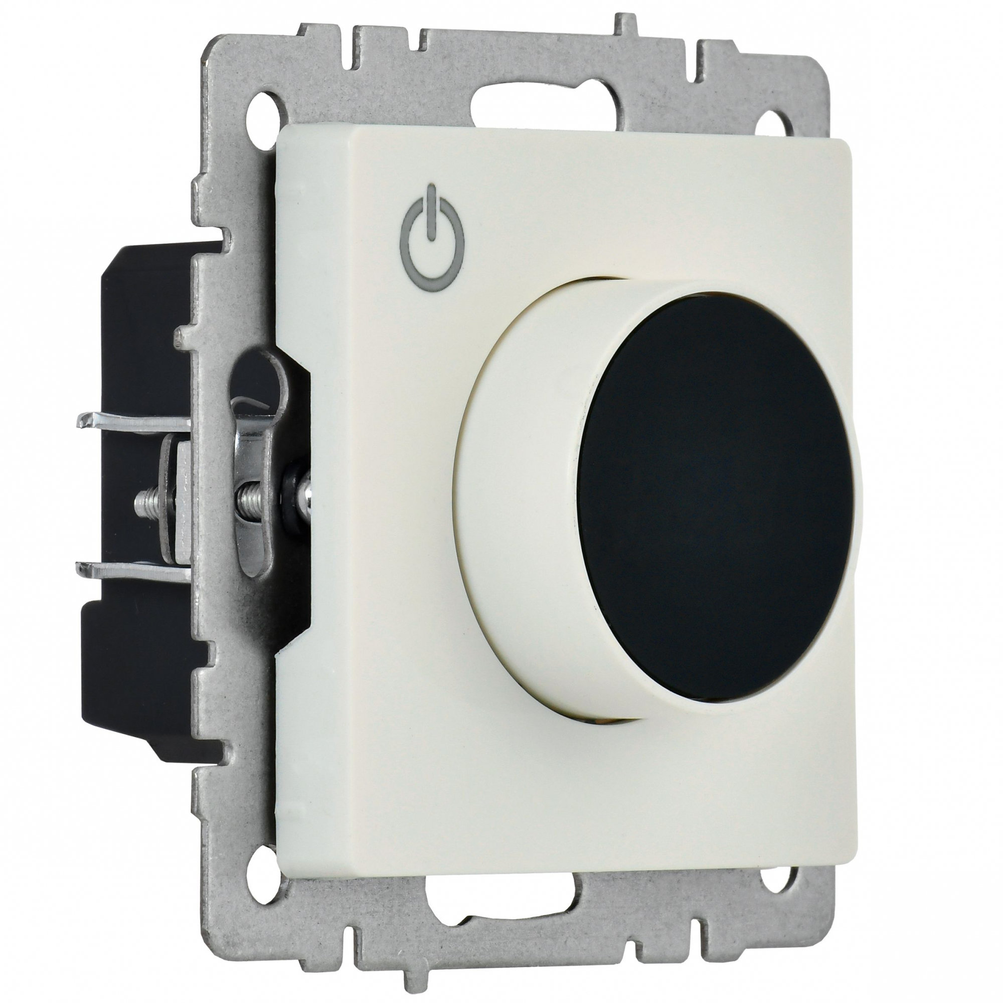 BRITE Термостат электронный с индикацией ТС10-1-БрЖ жемчуг IEK BR-RT11-K36