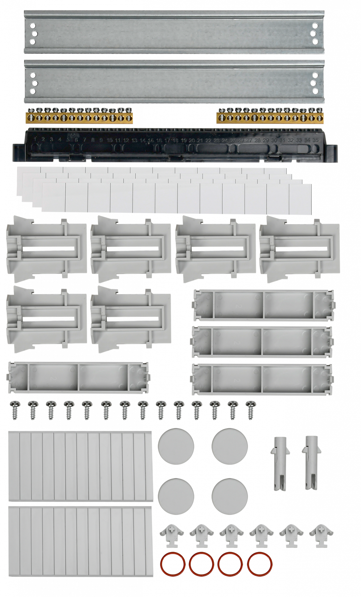 TEKFOR Корпус пластиковый навесной КМПн-36 IP65 черная прозрачная дверь IEK TF5-KP72-N-36-65-K03-K02