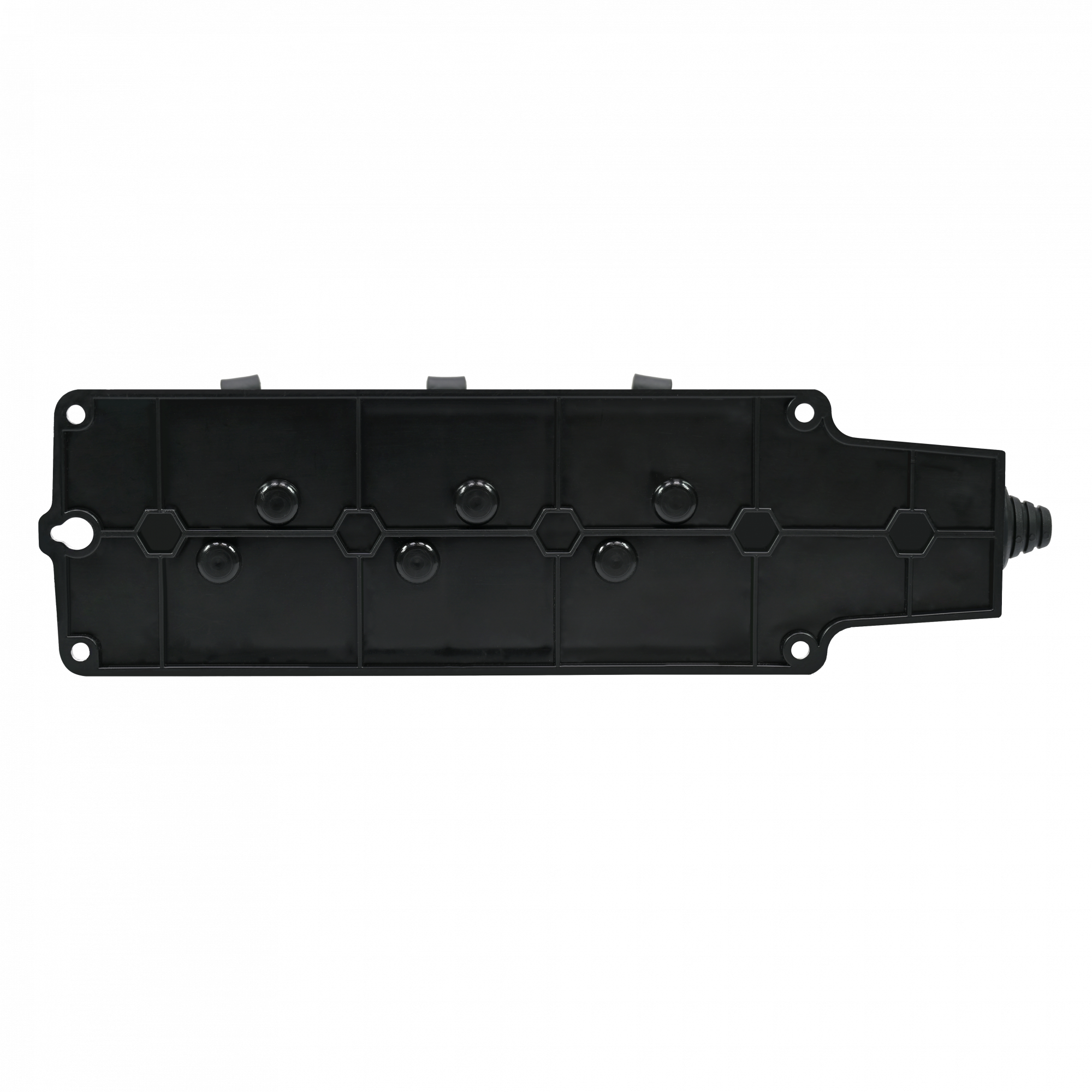 Колодка 3х розетка 2К+З каучуковая 16А/250В IP44 Чёрная MultiSet Systeme Electric MST4103BK