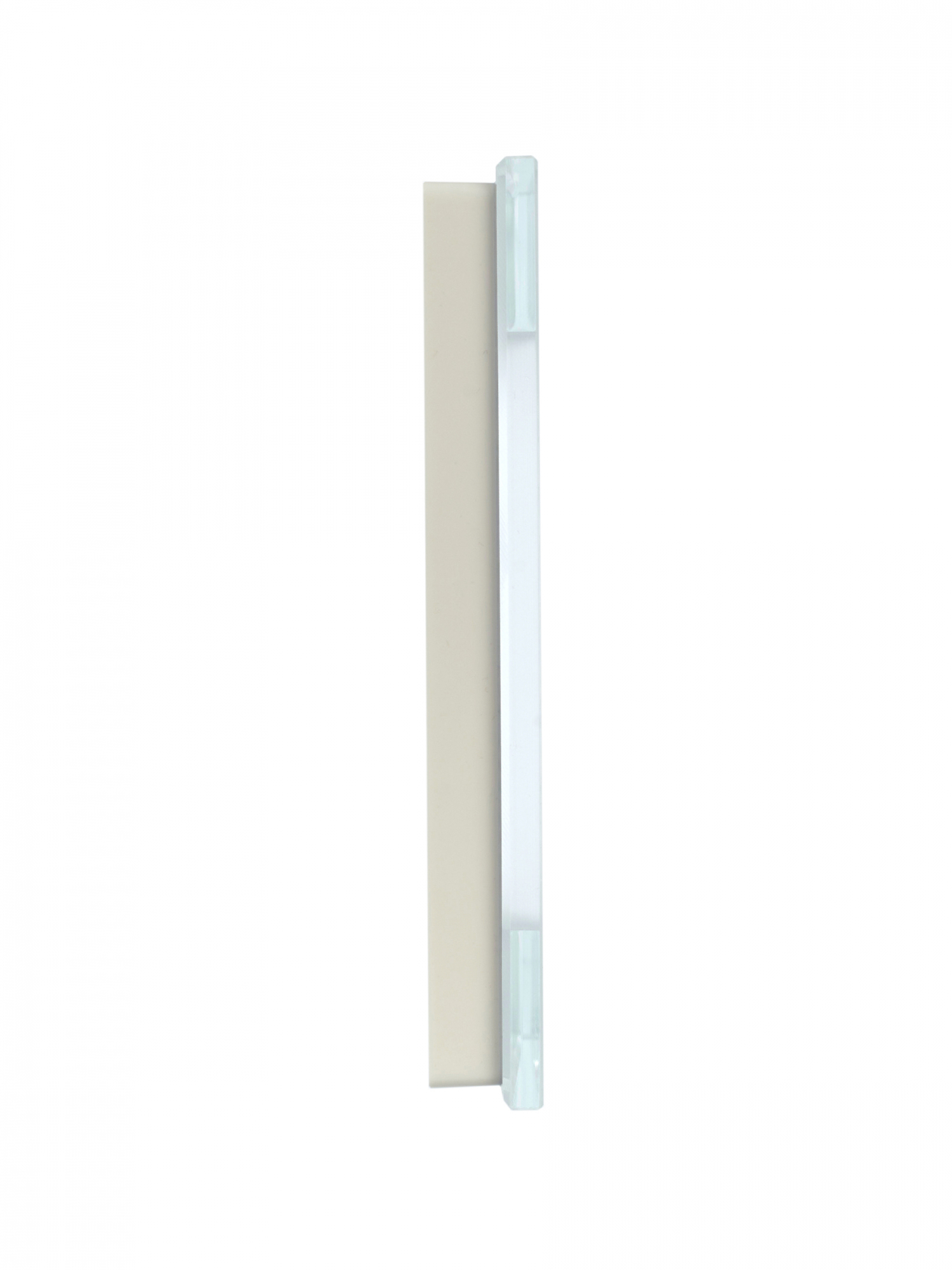 BRITE Рамка 1 пост РУ-1-2-БрБ стекло белый IEK BR-M12-G-K01