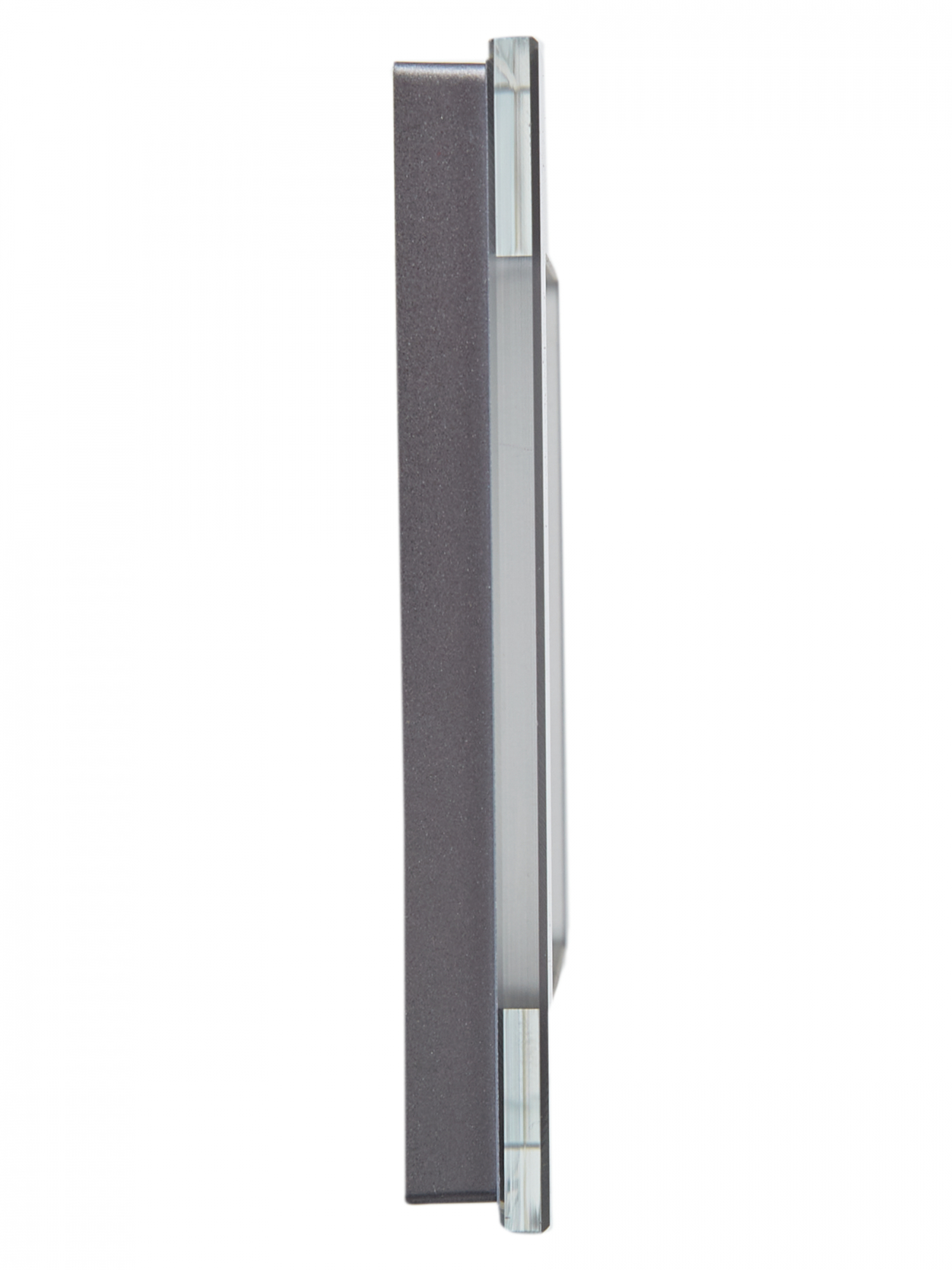 BRITE Рамка 1 пост РУ-1-2-БрСе стекло серый IEK BR-M12-G-K03