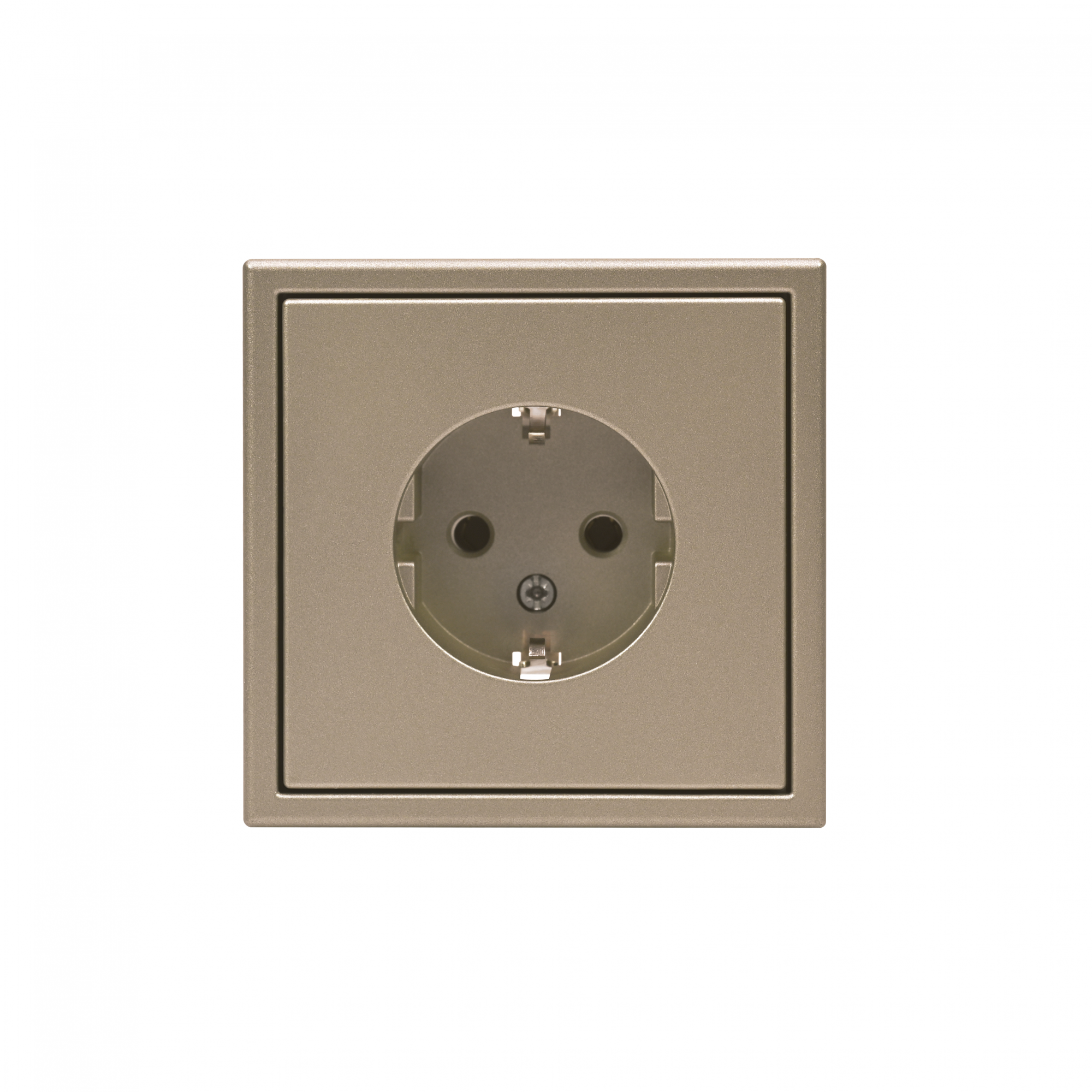 ARTGALLERY розетка с заземлением, 16А, механизм, шампань Systeme Electric GAL000543