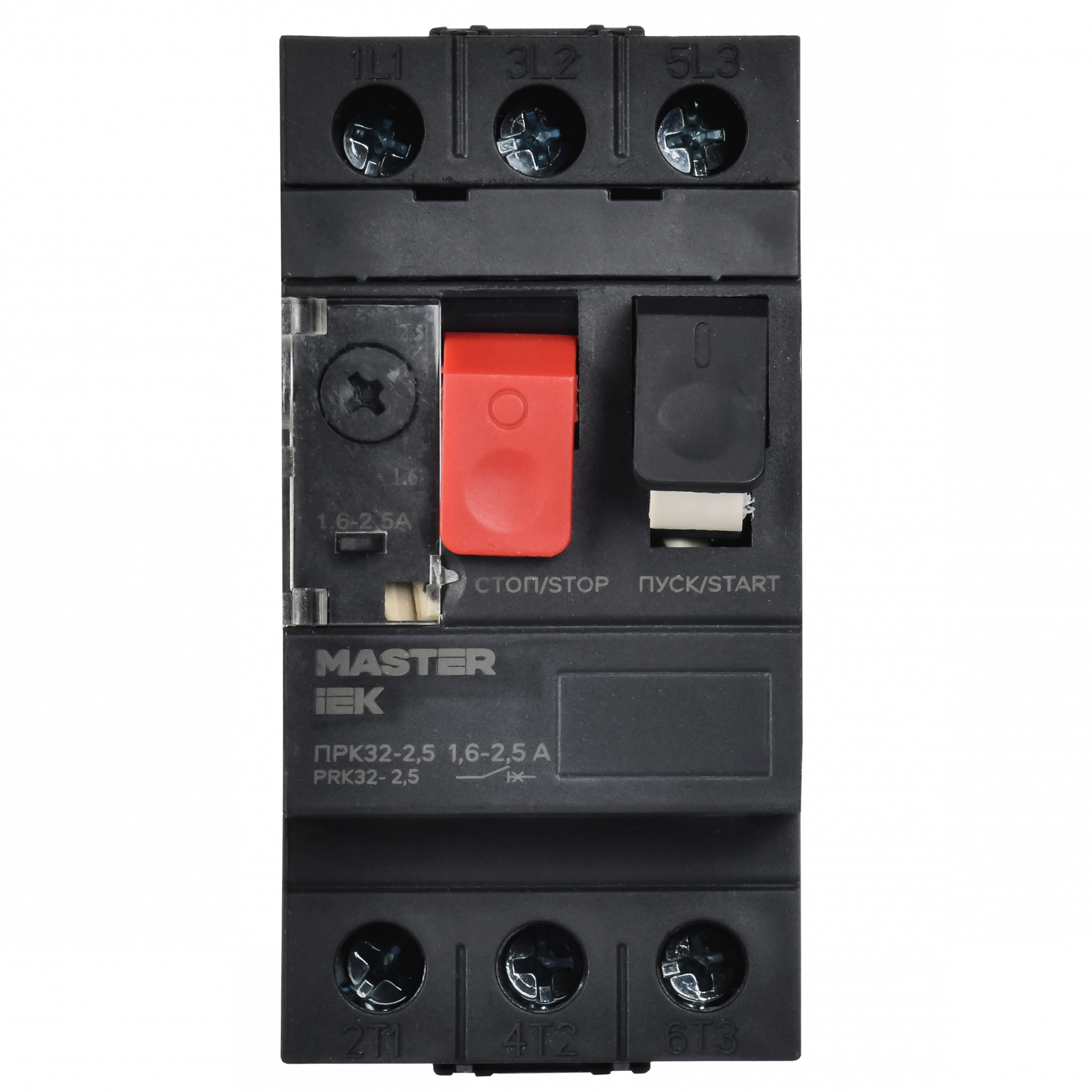 Пускатель 1.6-2.5А ПРК32-2.5 управление кнопками IEK DMS11-D25
