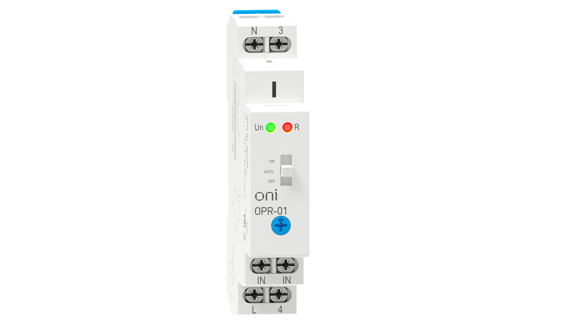 Фотореле OPR-01 1 конт. 230В АС с вынос.дат. ONI OPR-01-AC230
