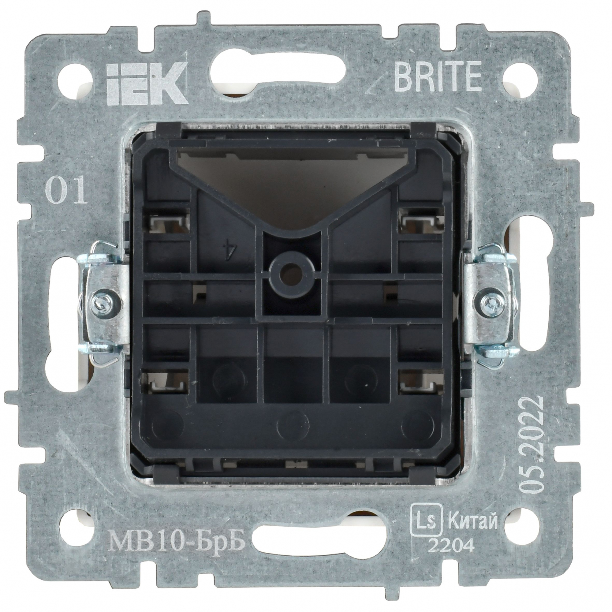 BRITE Вывод кабеля МВ10-БрБ белый IEK BR-VK10-0-K01