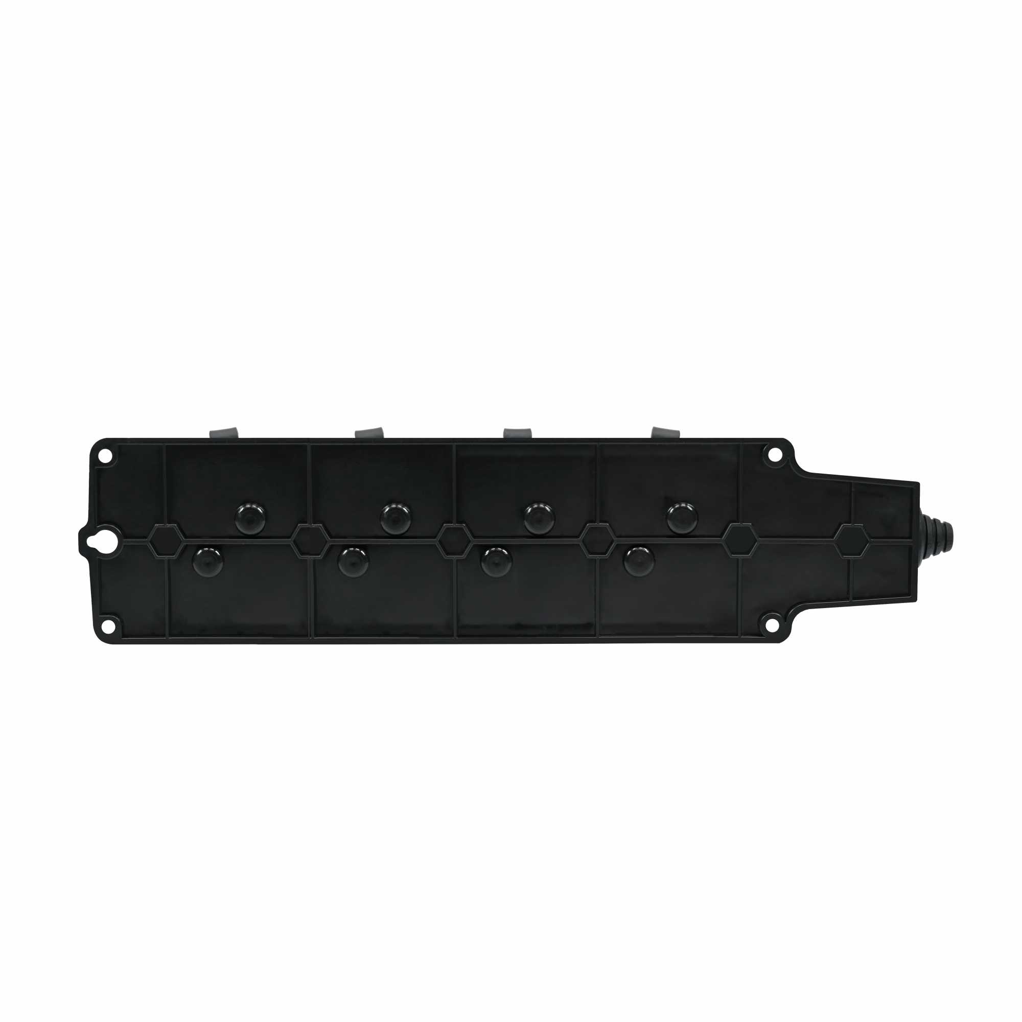 Колодка 4х розетка 2К+З каучуковая 16А/250В IP44 Чёрная MultiSet Systeme Electric MST4104BK