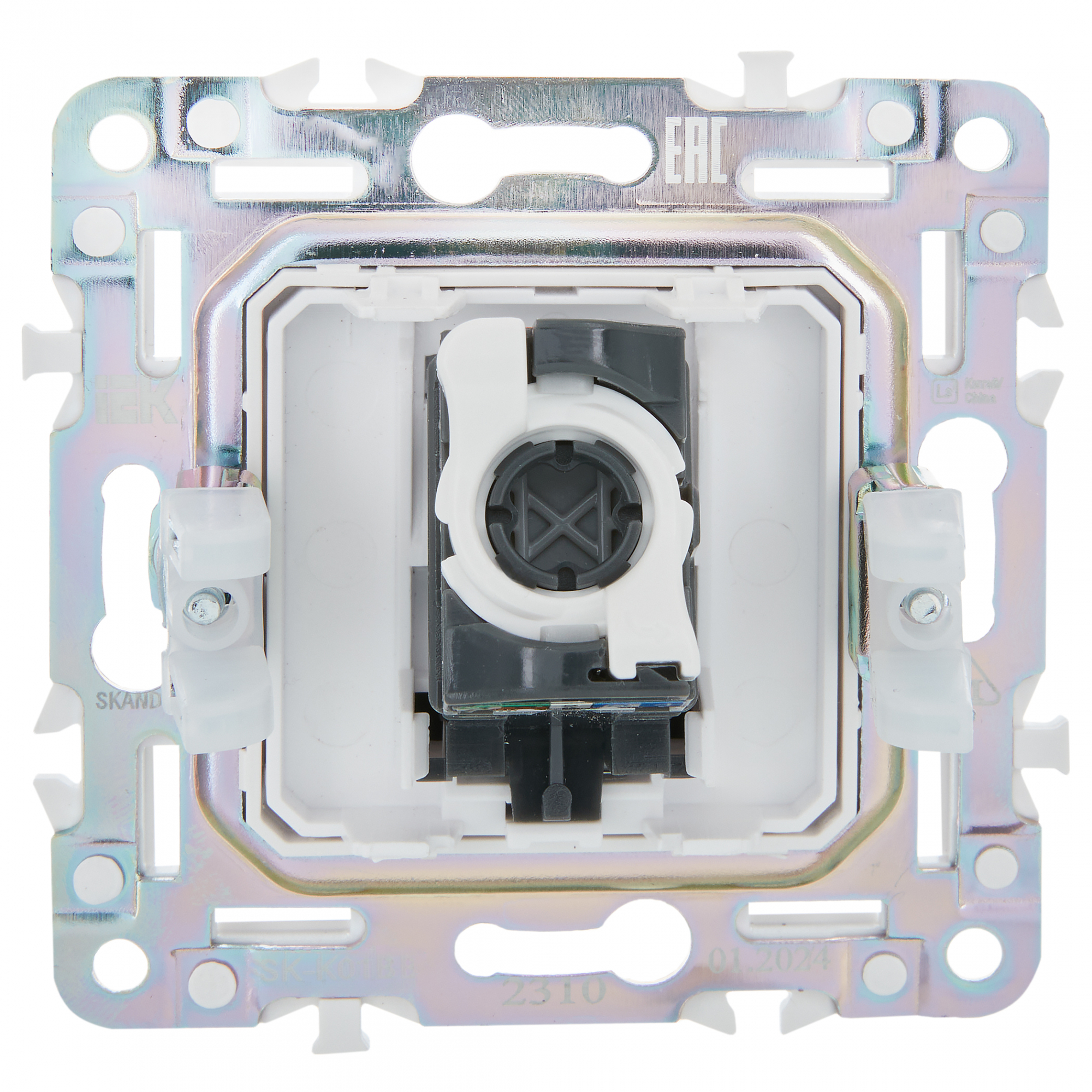 SKANDY Розетка компьютерная RJ45 кат.5E SK-K01B бежевый IEK SK-K10-1-K10
