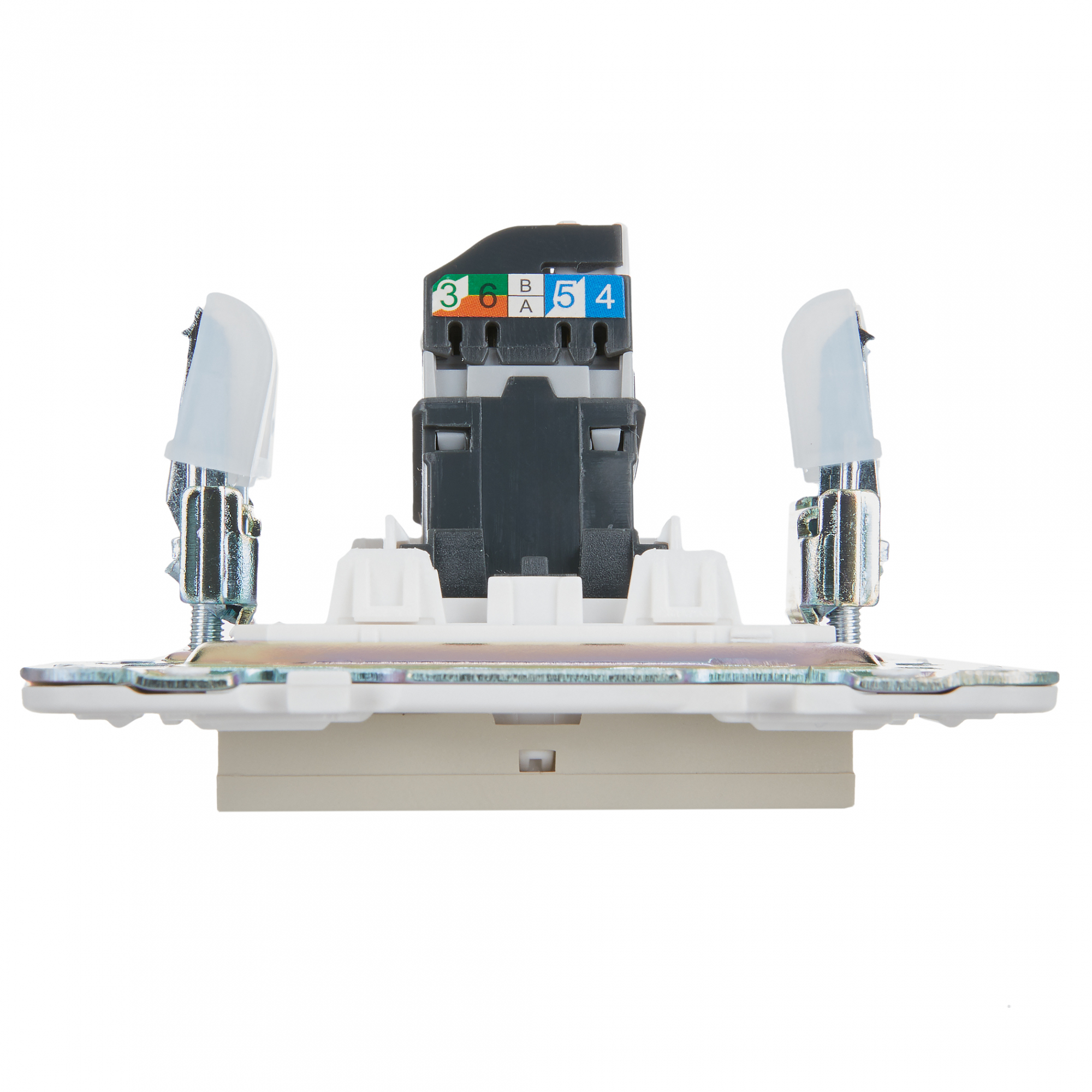 SKANDY Розетка компьютерная RJ45 кат.5E SK-K01B бежевый IEK SK-K10-1-K10