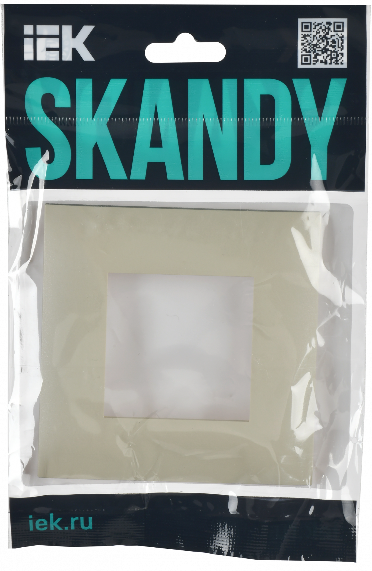 SKANDY Рамка 1-местная SK-F01B бежевый IEK SK-M12-K10