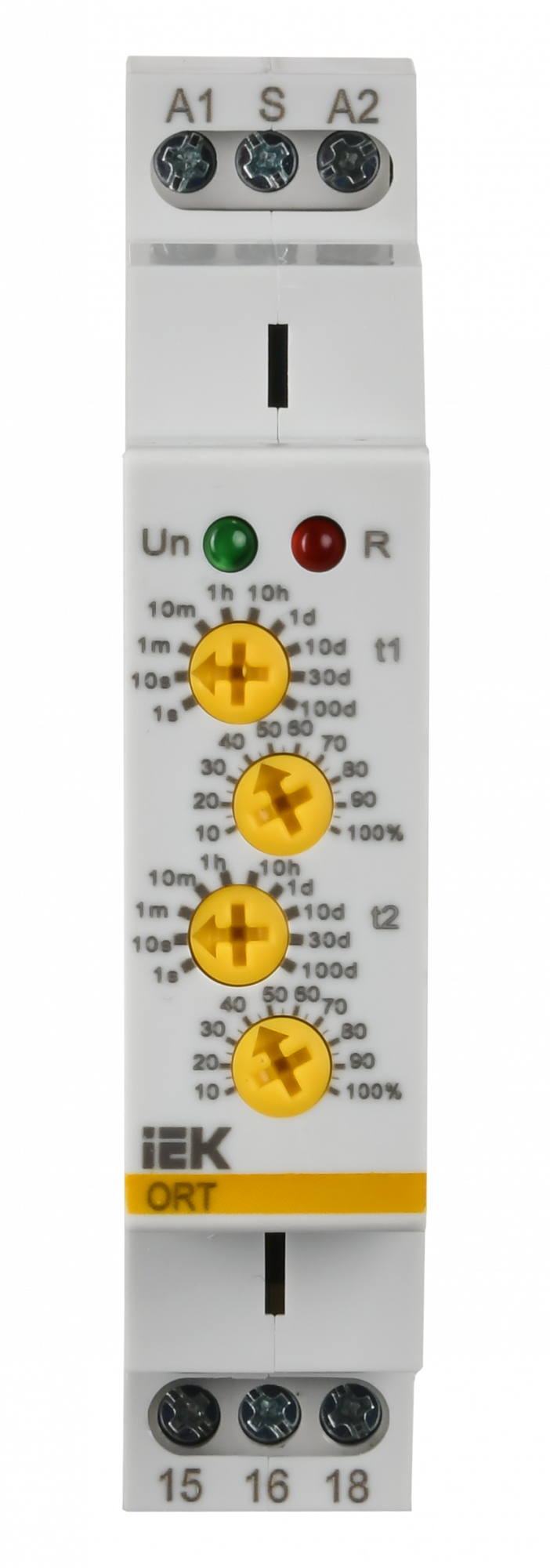 Реле циклическое ORT. 1 конт. 12-240 В AC/DC ONI ORT-S1-ACDC12-240V