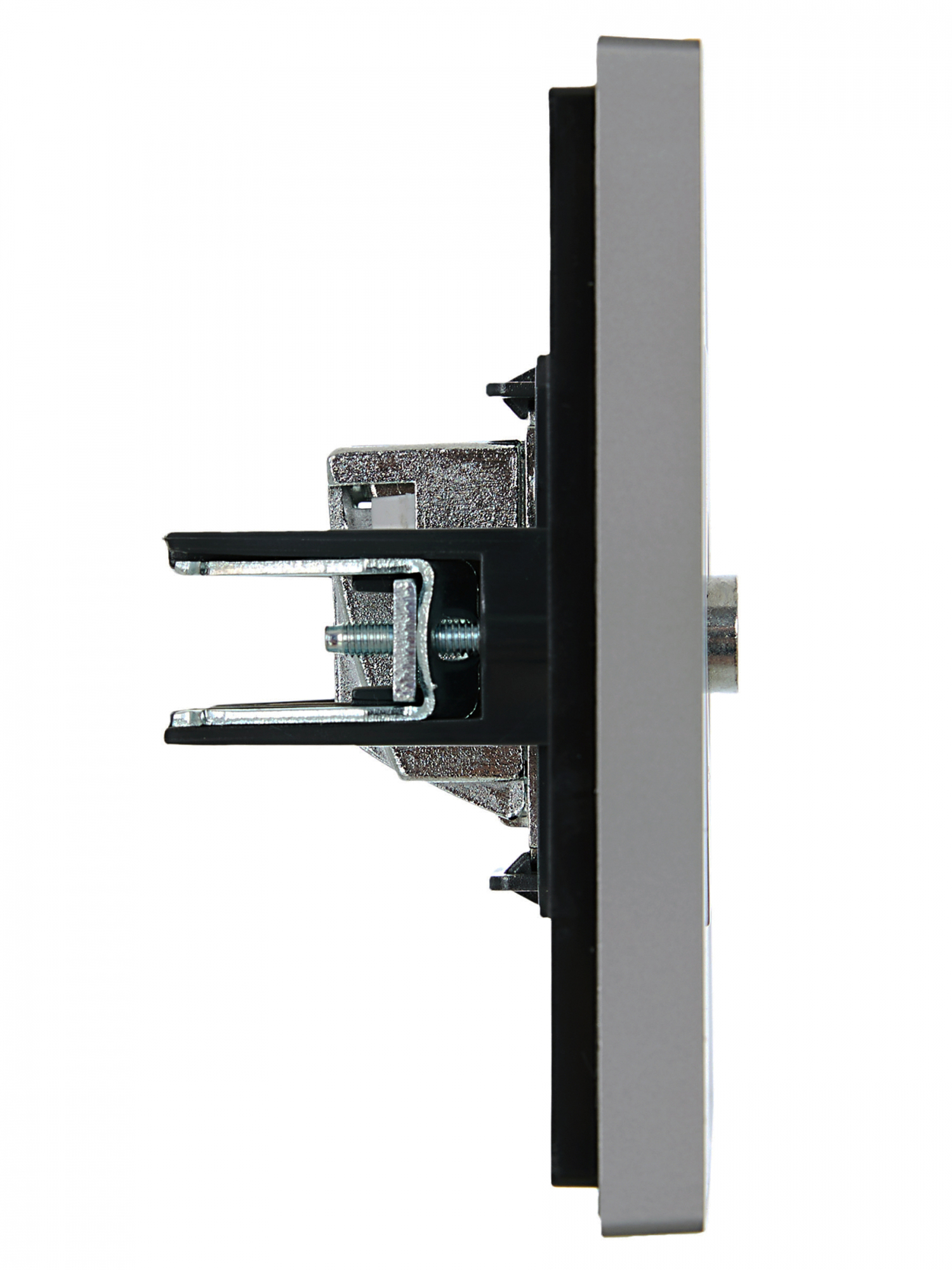 FORTE&PIANO Розетка TV оконечная FP528 сталь IEK FP-A10-O-K46
