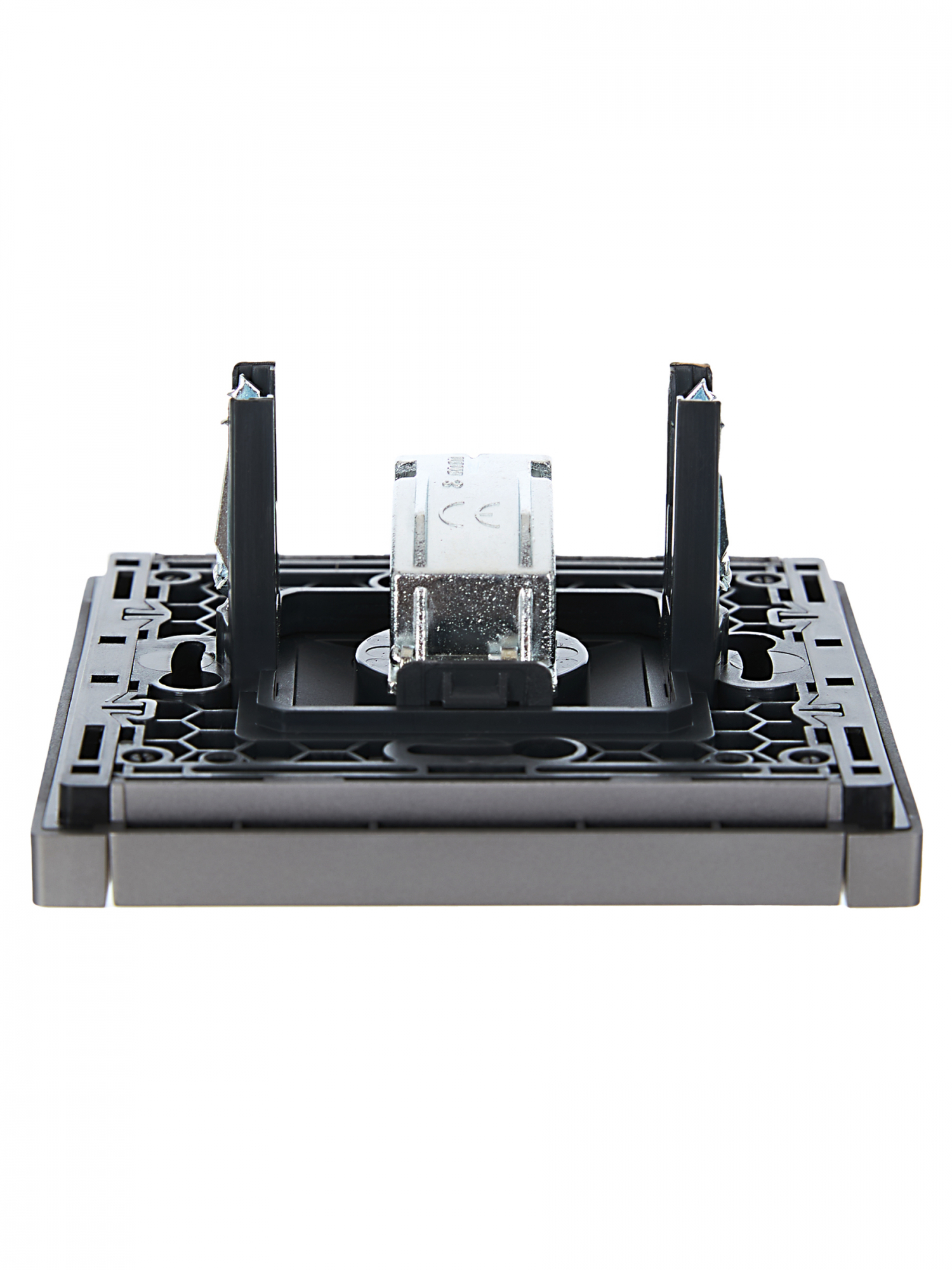 FORTE&PIANO Розетка TV оконечная FP528 сталь IEK FP-A10-O-K46