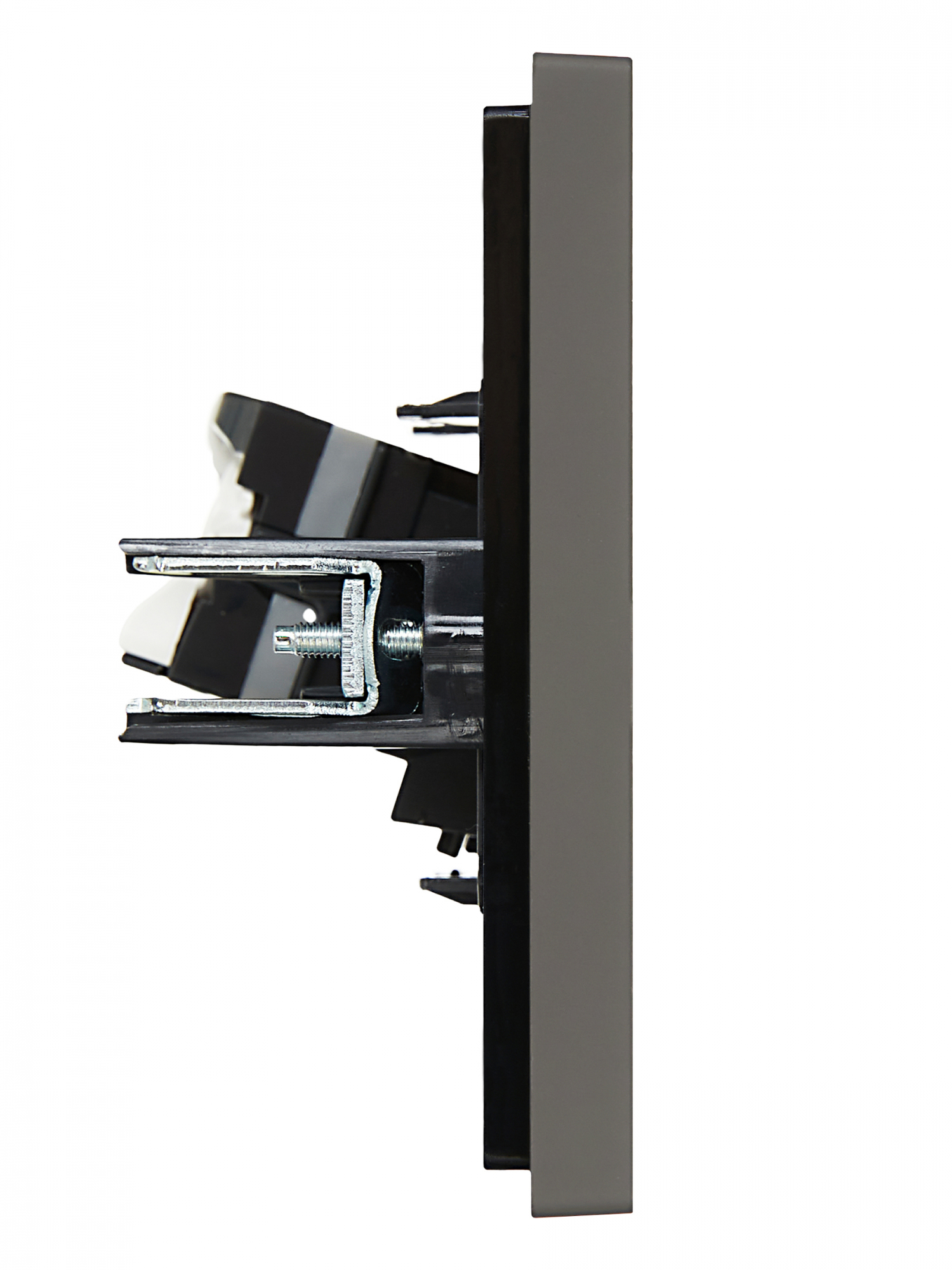 FORTE&PIANO Розетка компьютерная RJ45 кат.5E FP332 серый IEK FP-K10-1-K03