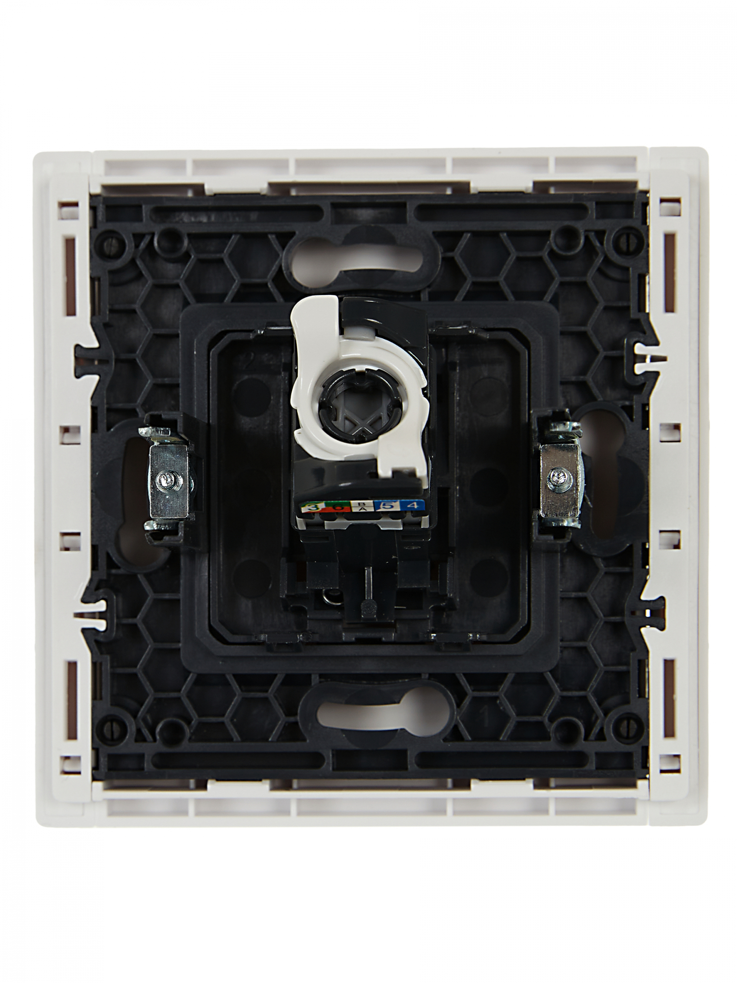FORTE&PIANO Розетка компьютерная RJ45 кат.5E FP232 белый IEK FP-K10-1-K01