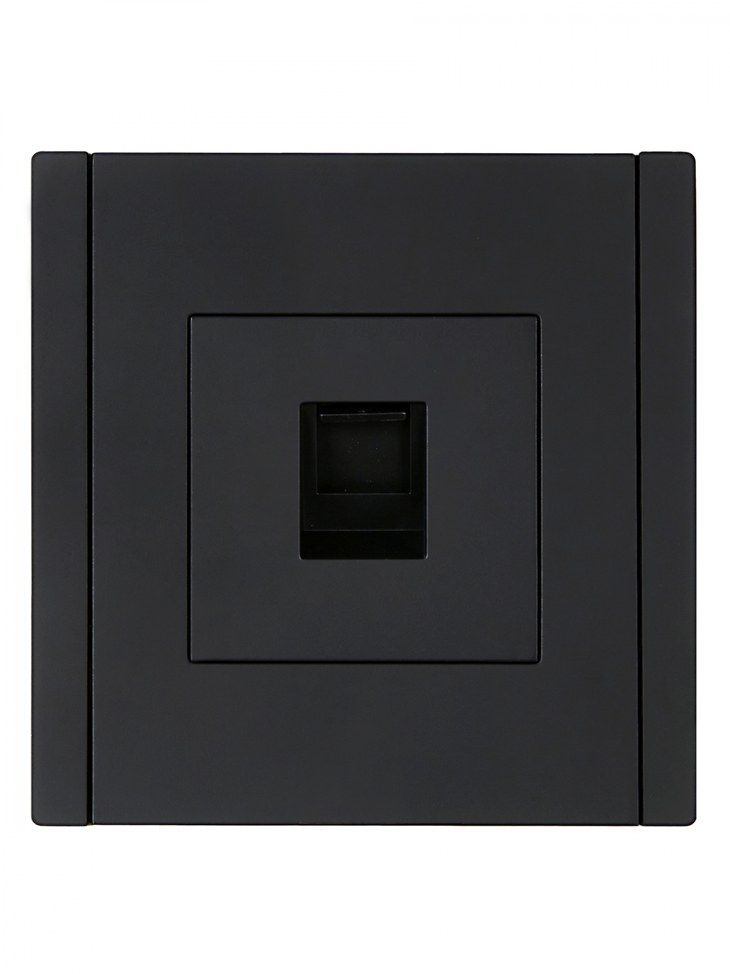 FORTE&PIANO Розетка компьютерная RJ45 кат.5E FP132 черный IEK FP-K10-1-K02