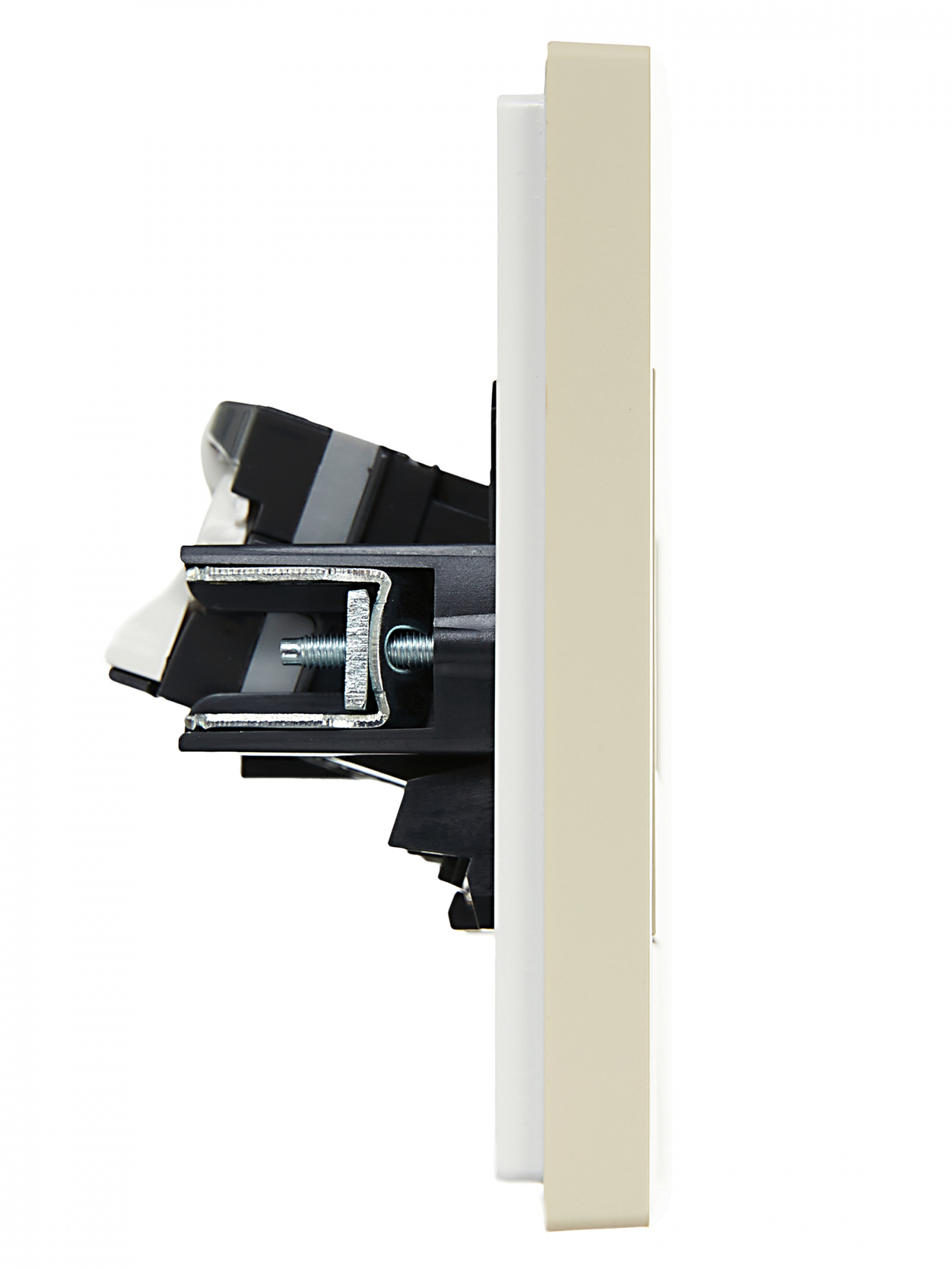 FORTE&PIANO Розетка компьютерная двойная RJ45 кат.5E FP433 ваниль IEK FP-K20-1-K10
