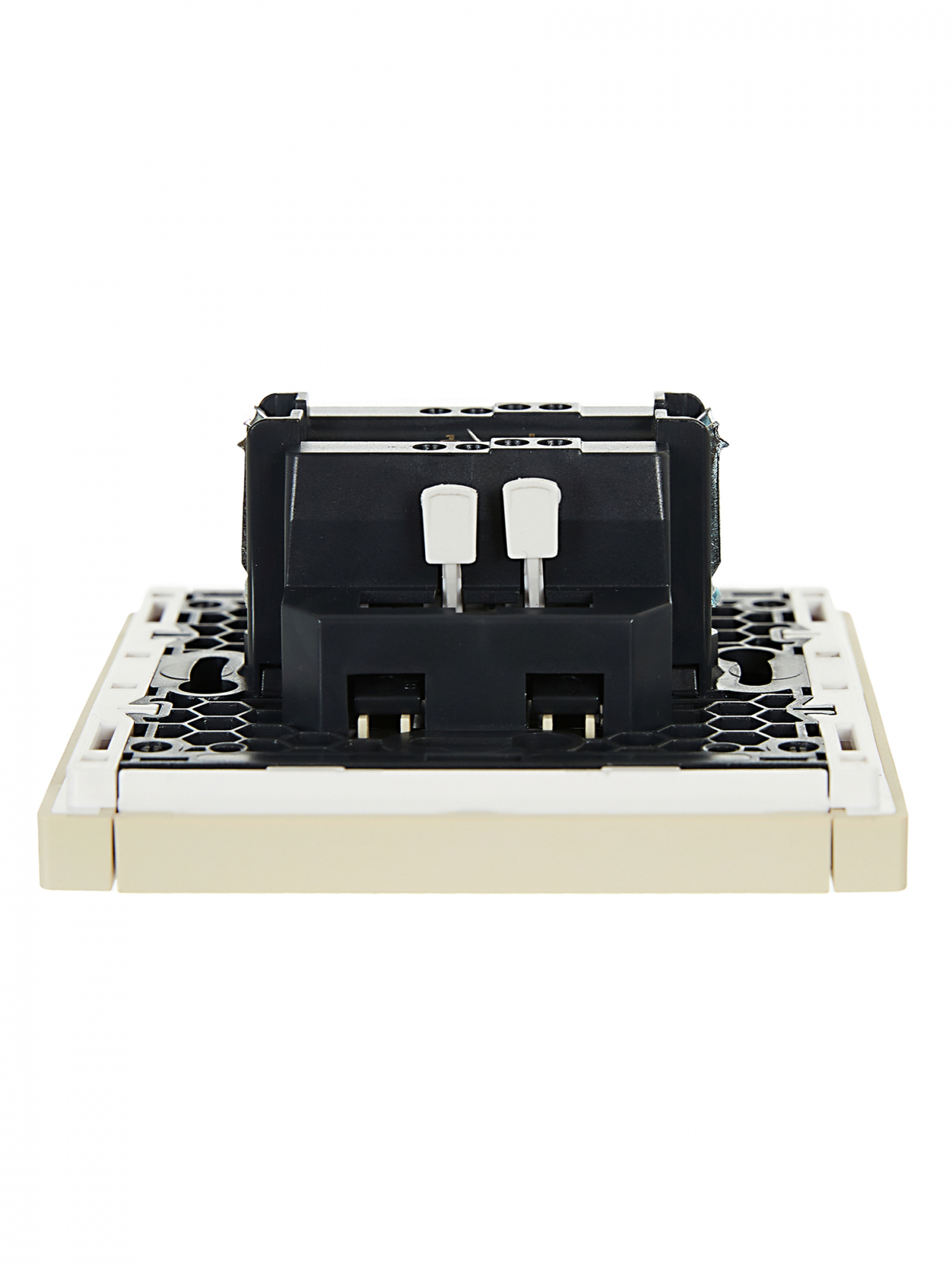 FORTE&PIANO Выключатель 1-клавишный проходной 10А FP403 ваниль IEK FP-V12-0-10-1-K10