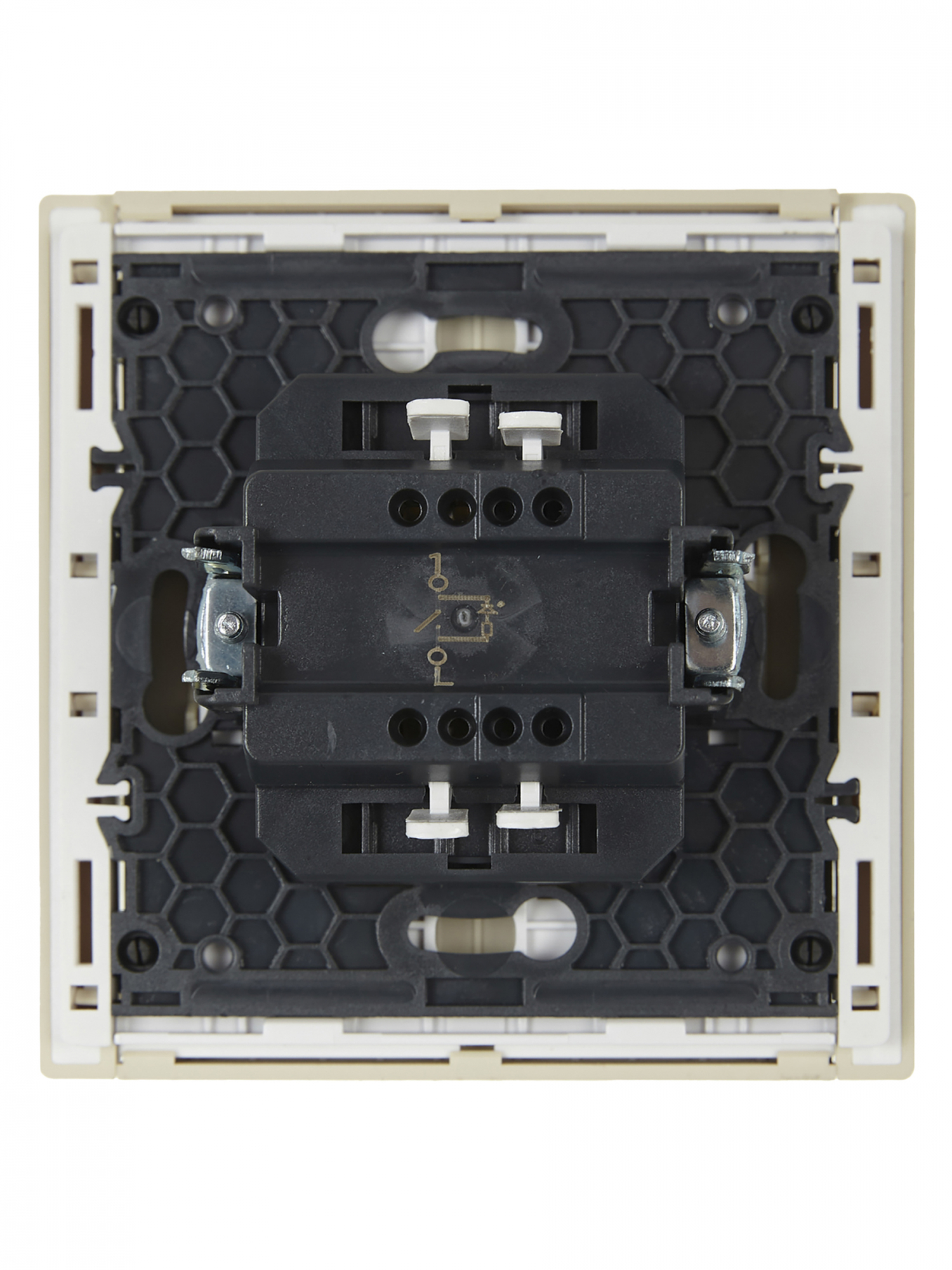 FORTE&PIANO Выключатель 1-клавишный с индикацией 10А FP402 ваниль IEK FP-V10-1-10-1-K10