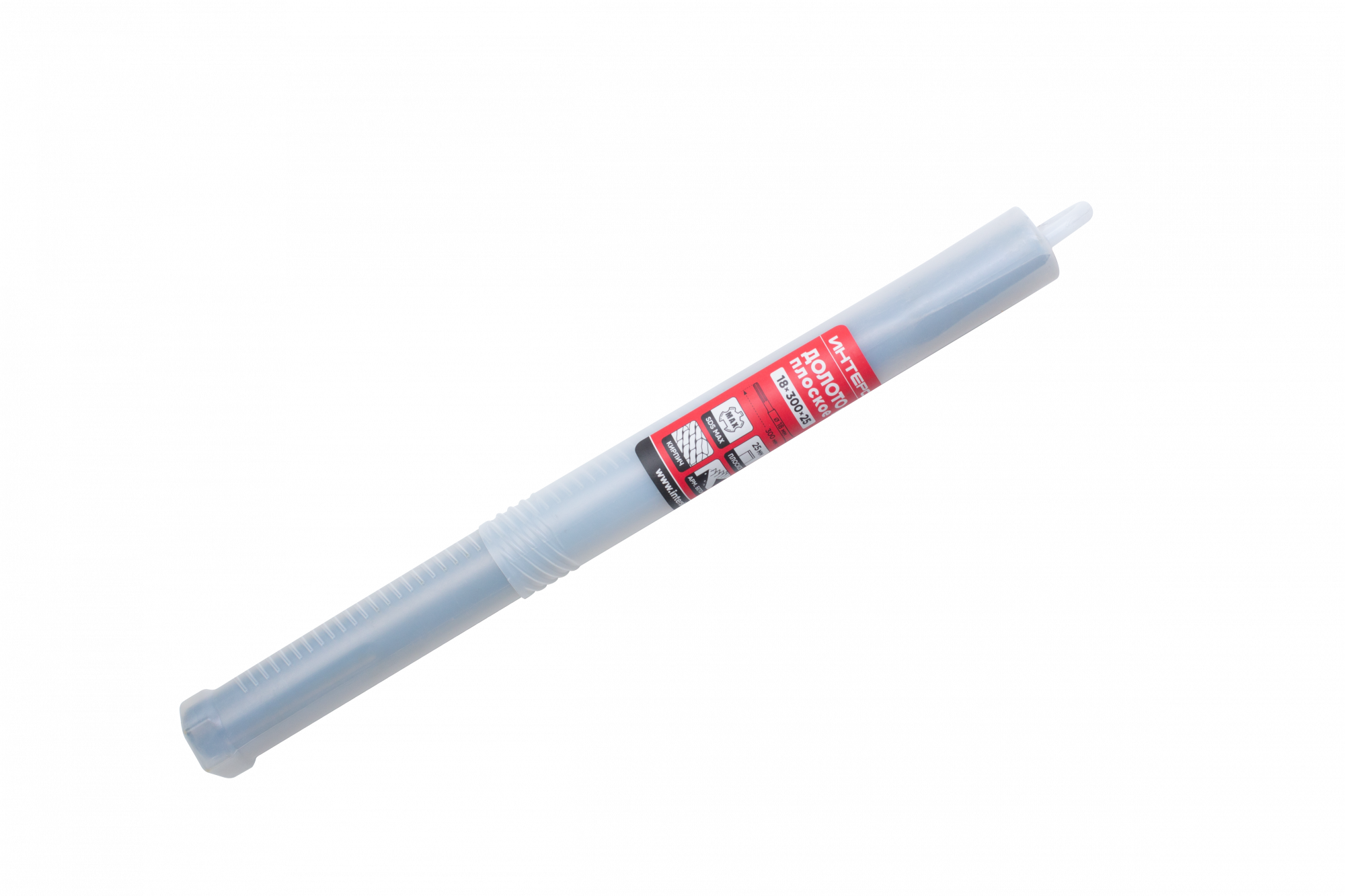 Долото плоское SDS-Max 18X300x25 Интерскол 16118.325